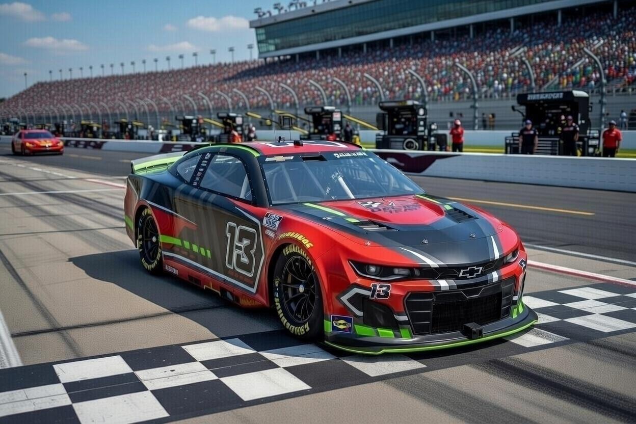 Preview of DB Racing Team Nascar Cup Series Next Gen Chevrolet Camaro ZL1 by Daniel Bolman