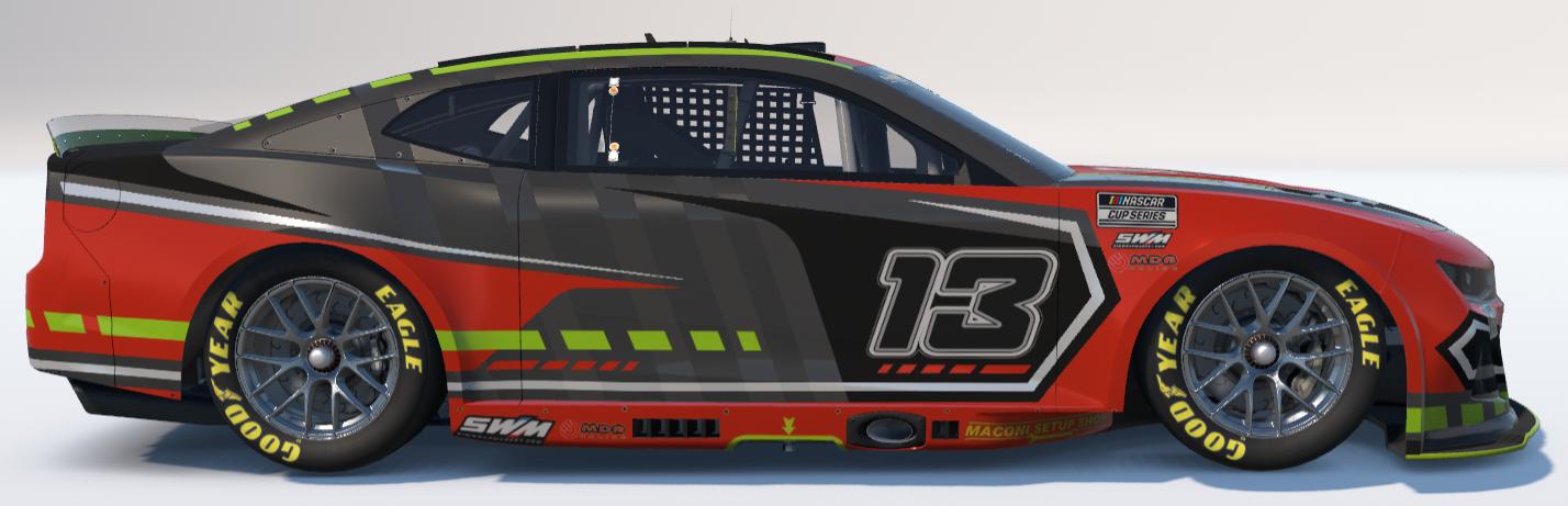 Preview of DB Racing Team Nascar Cup Series Next Gen Chevrolet Camaro ZL1 by Daniel Bolman