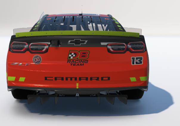 Preview of DB Racing Team Nascar Cup Series Next Gen Chevrolet Camaro ZL1 by Daniel Bolman