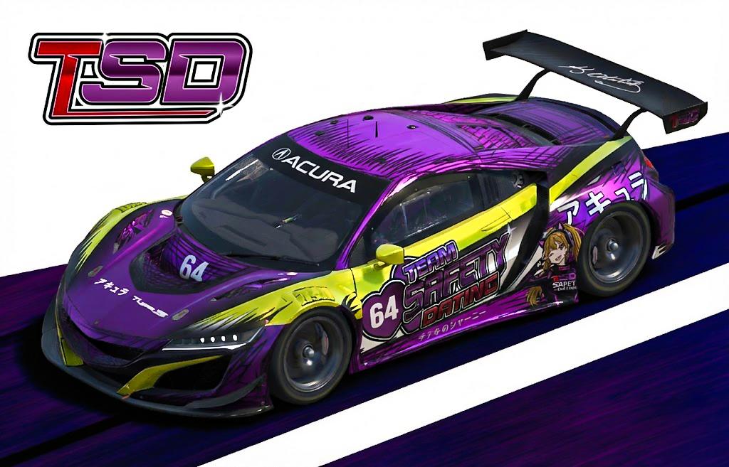 Preview of Acura NSX GT3 EVO 22 Team Safety Dating by Alp Y.