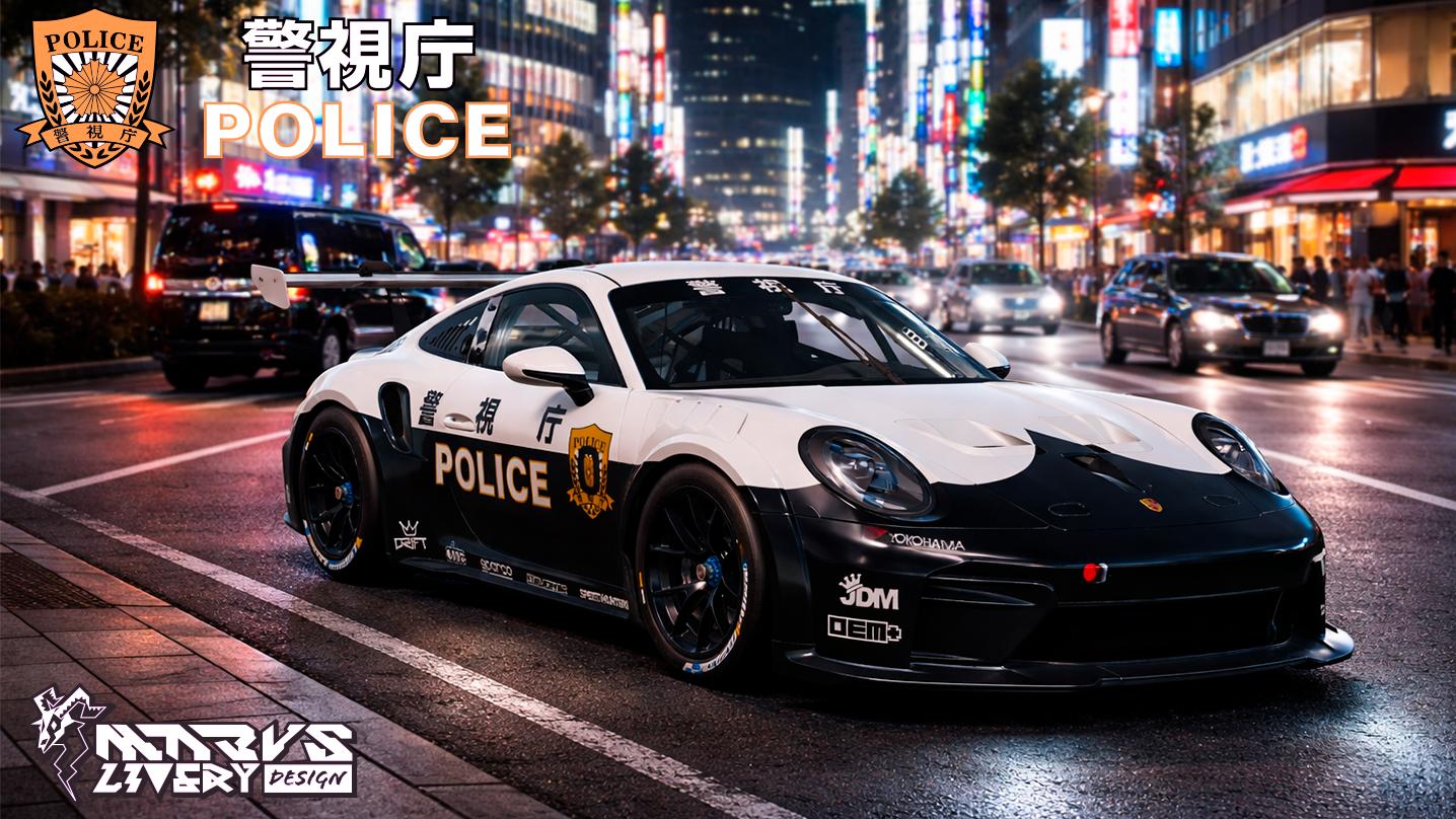 Preview of Porsche 992.2 Cup Metropolitan Japan Police (Tokyo Shinjuku) by Mabus T.