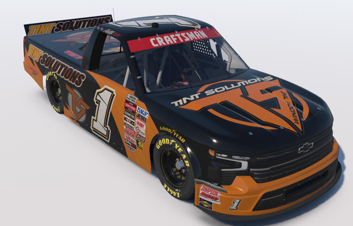Preview of Malik Ray Tint Solutions #1 Nascar truck by Roger S.