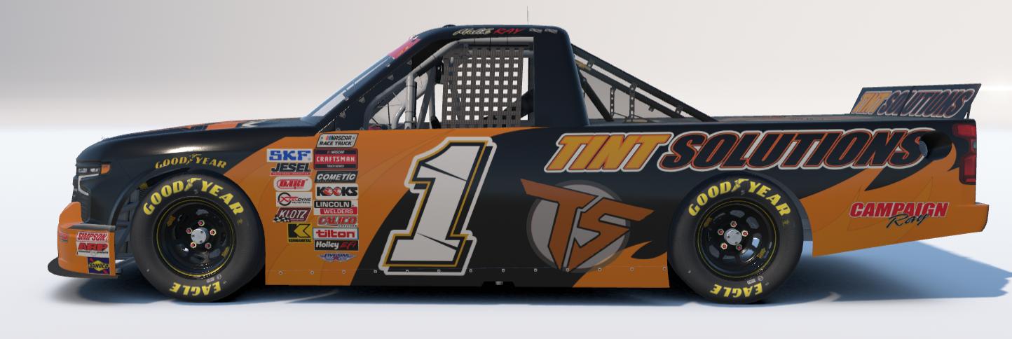 Preview of Malik Ray Tint Solutions #1 Nascar truck by Roger S.