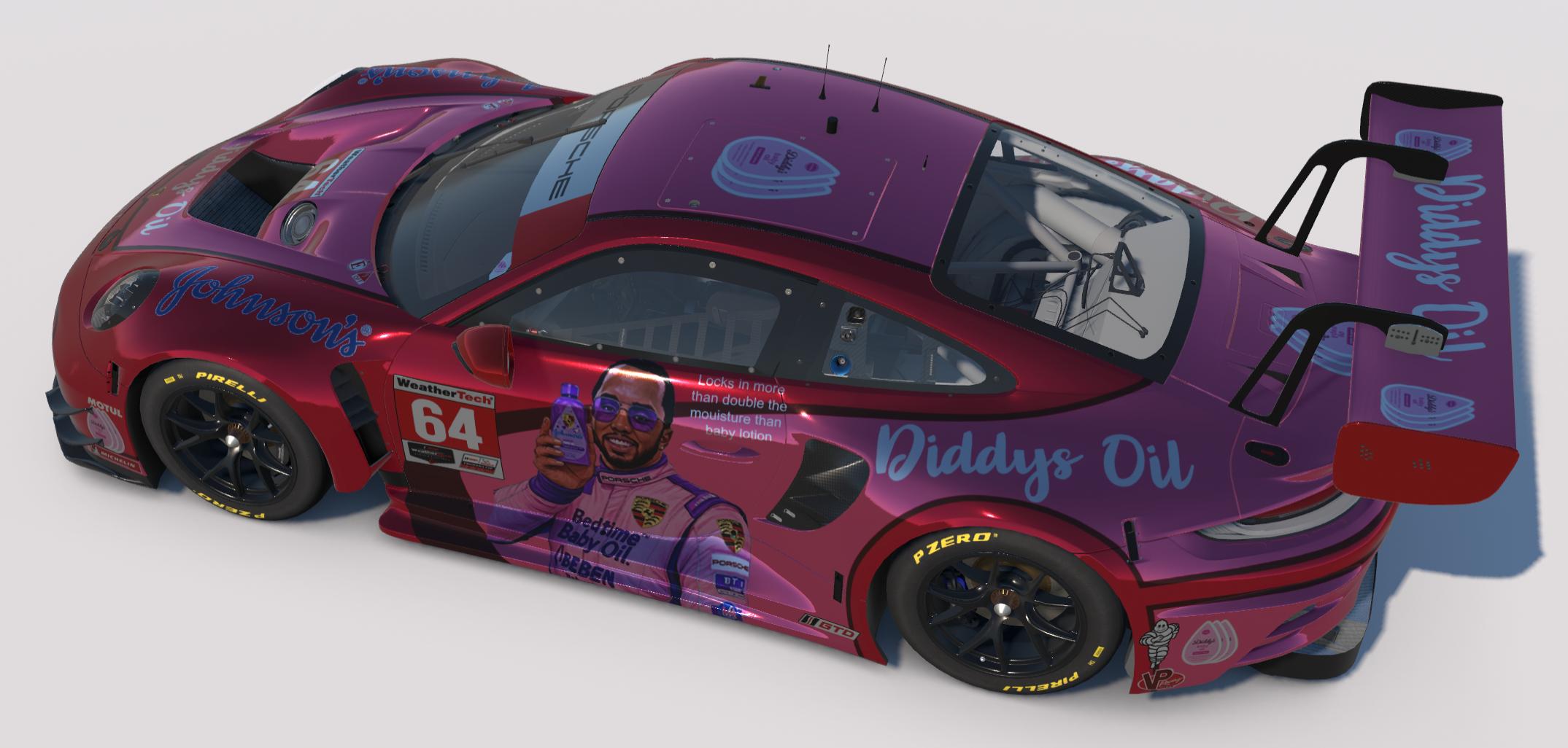 Preview of Diddy Oil Racing Porsche 992r GT3 by Desean S.