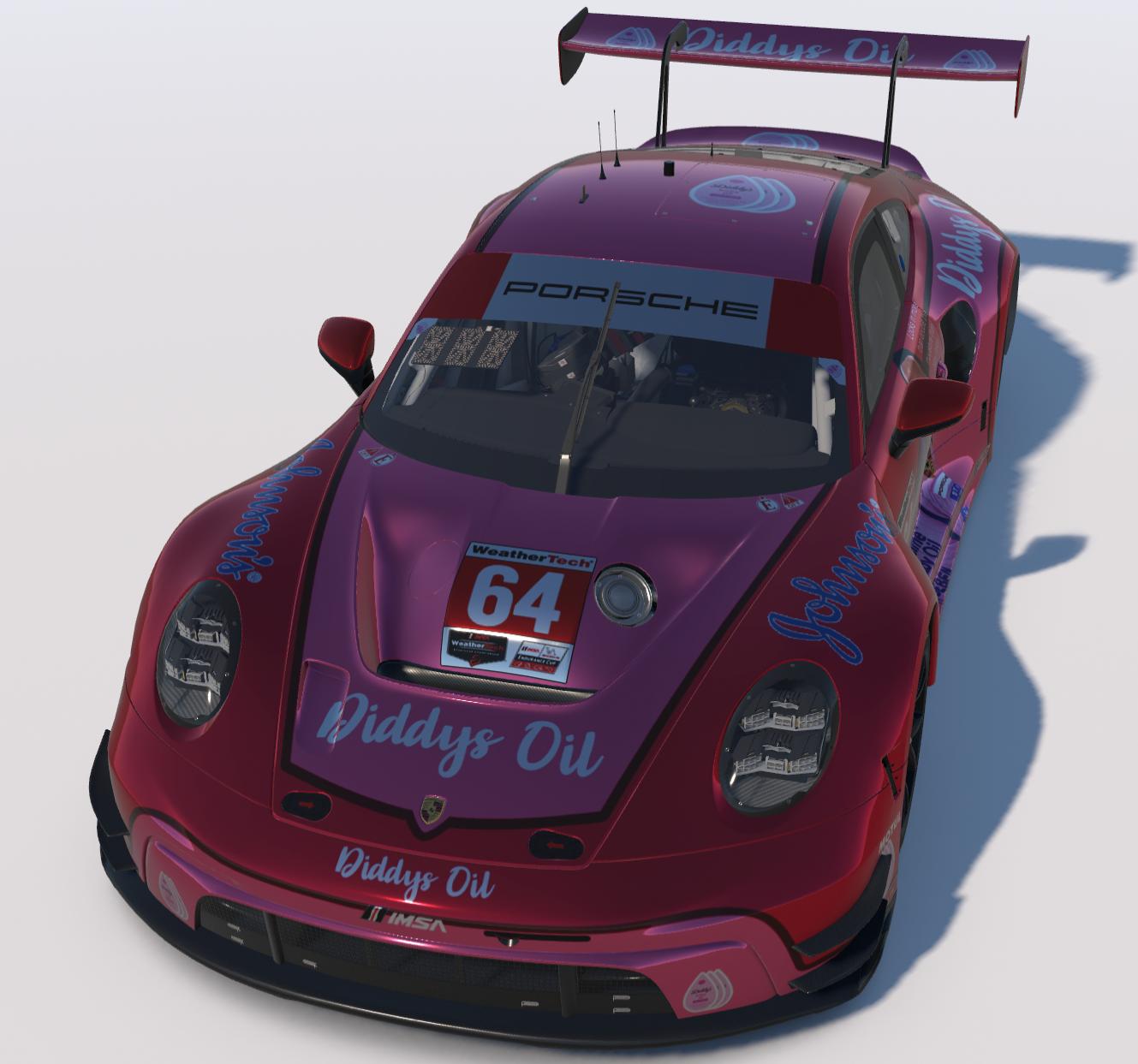 Preview of Diddy Oil Racing Porsche 992r GT3 by Desean S.