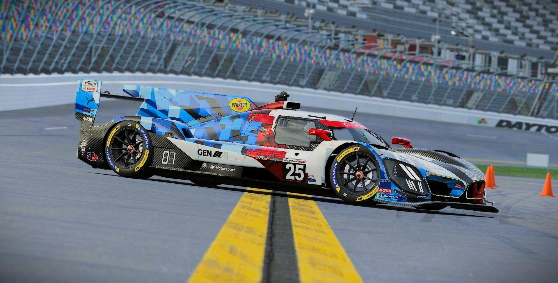 Preview of Team WRT #25 BMW M Hybrid V8 2026 IMSA Livery by Samuel J Ball