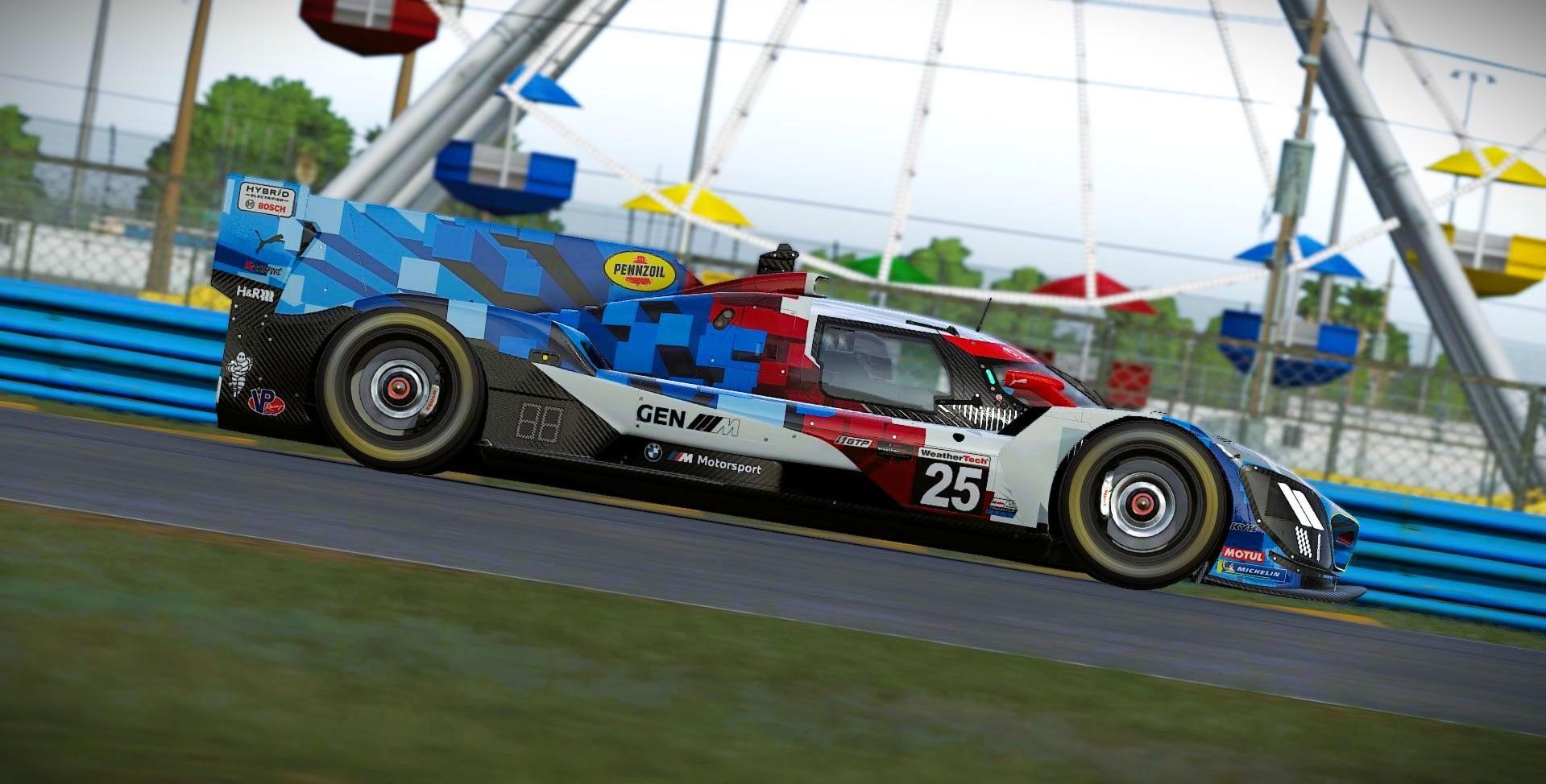 Preview of Team WRT #25 BMW M Hybrid V8 2026 IMSA Livery by Samuel J Ball