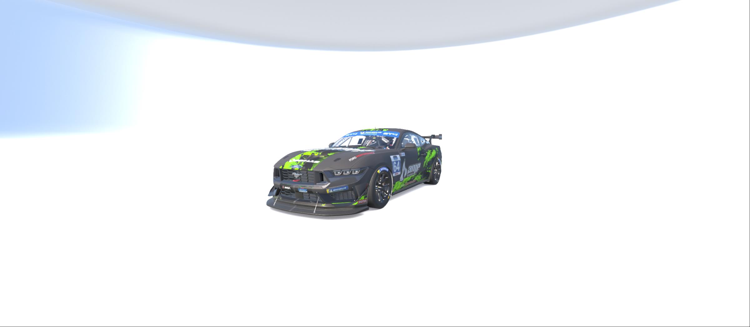 Preview of AMP Energy Ford Mustang GT4 by Chase Green