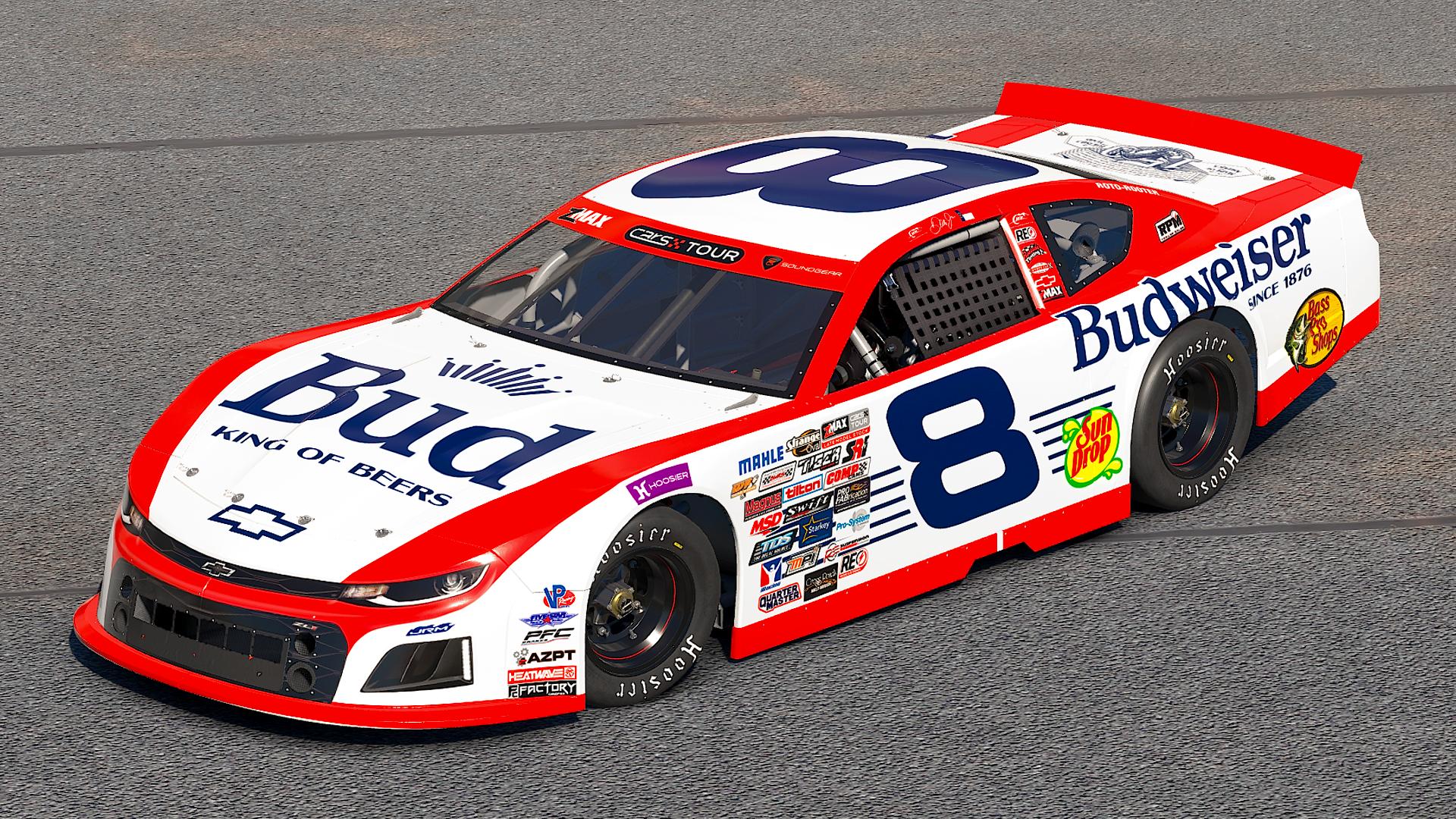 Preview of Dale Earnhardt Jr. 2026 Budweiser Concept by Skyler Fox4