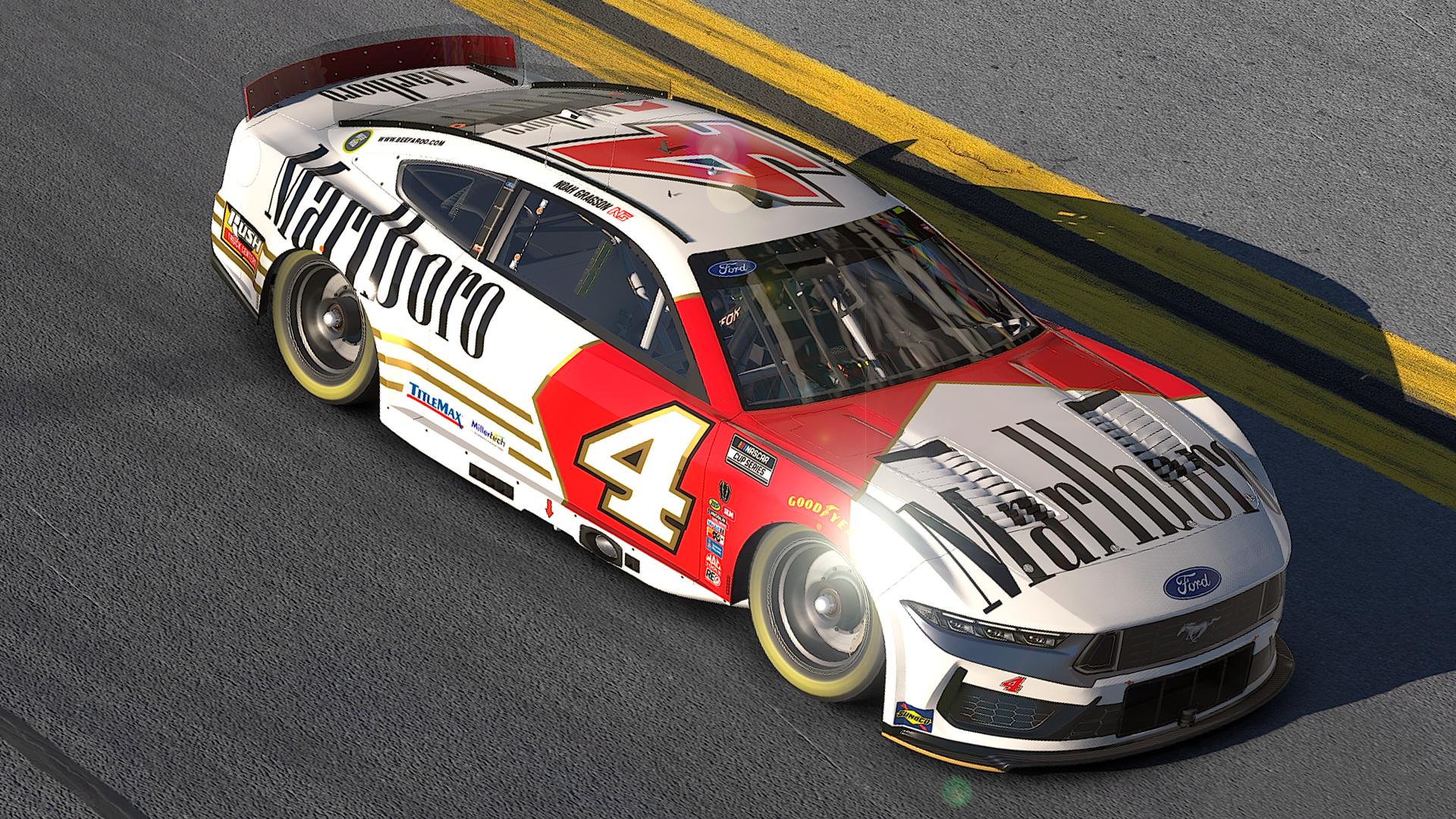 Preview of Noah Gragson #4 Marlboro Concept by Skyler Fox4