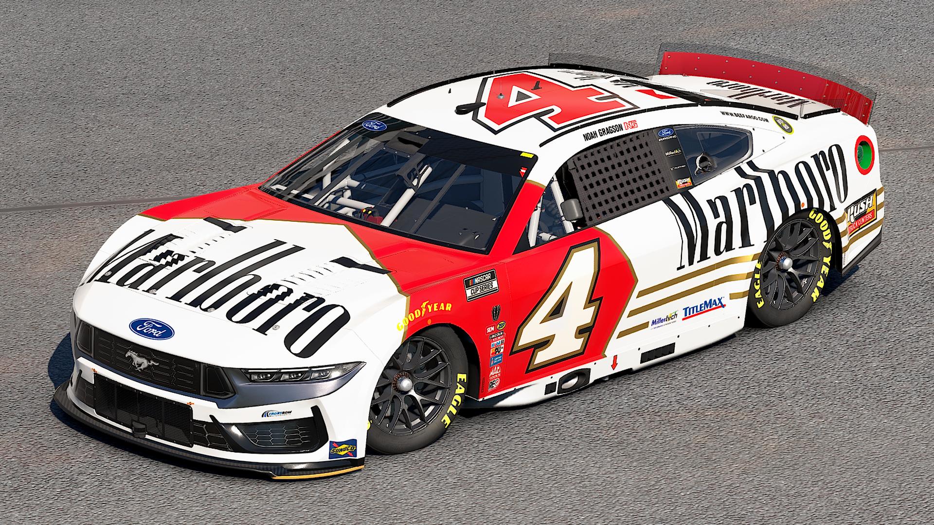 Preview of Noah Gragson #4 Marlboro Concept by Skyler Fox4