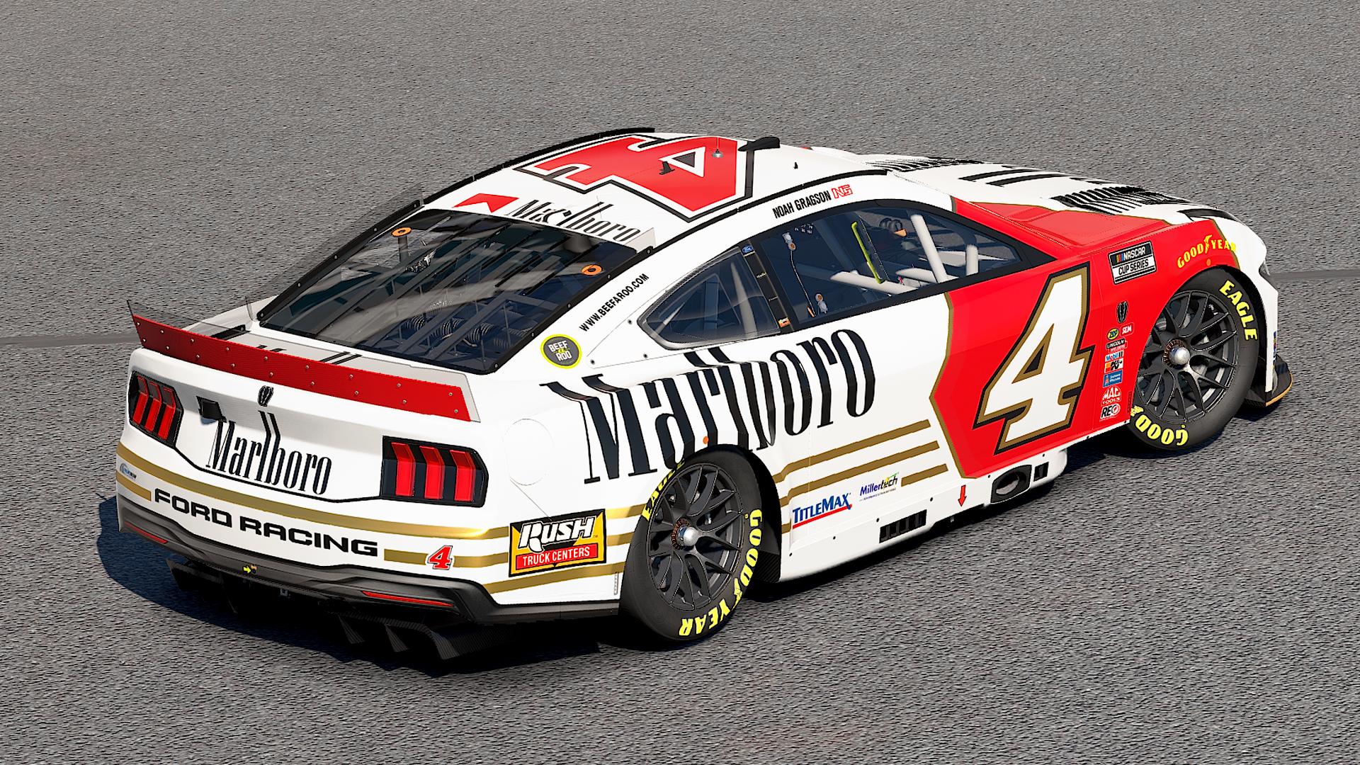 Preview of Noah Gragson #4 Marlboro Concept by Skyler Fox4