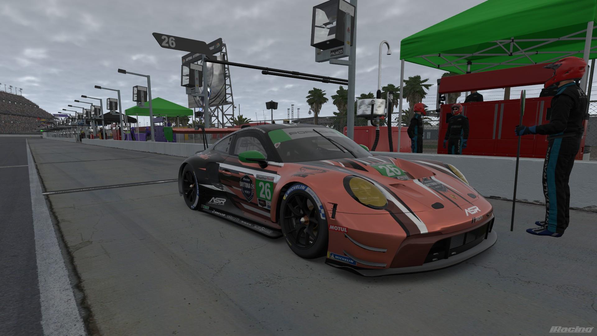 Preview of ASR x Prismatic Daytona 24hrs Porsche by Brodie Maynard