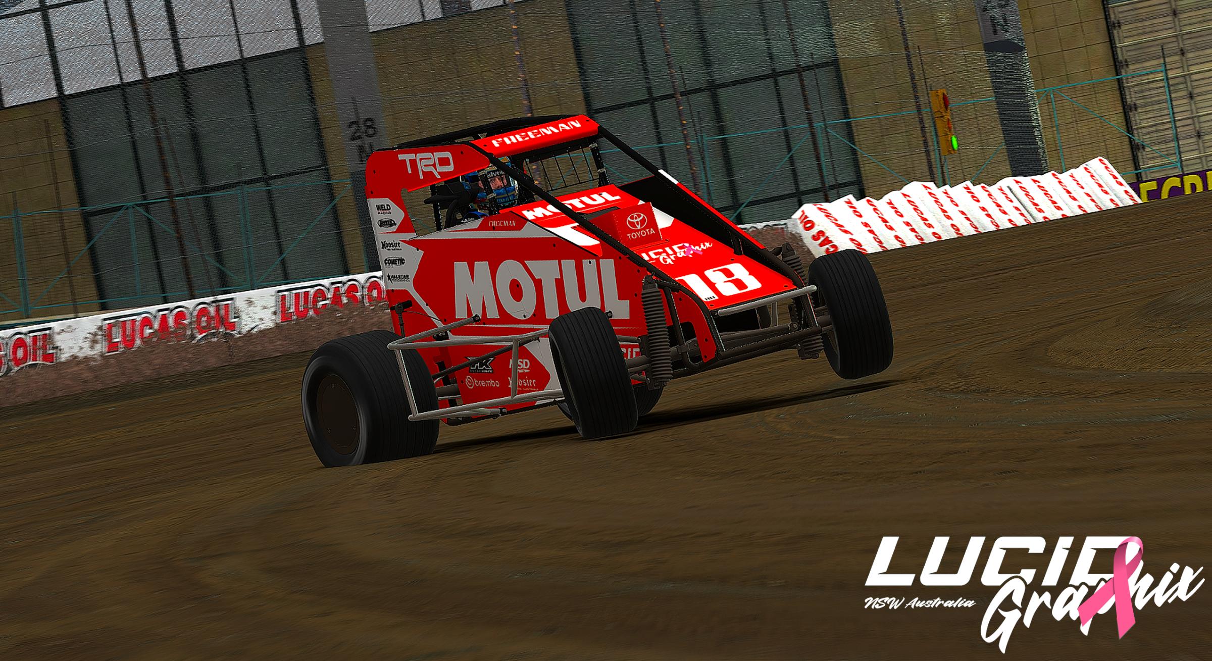 Preview of TRD-Motul-Lucid Graphix Concept Dirt Midget Red by Jacob Freeman