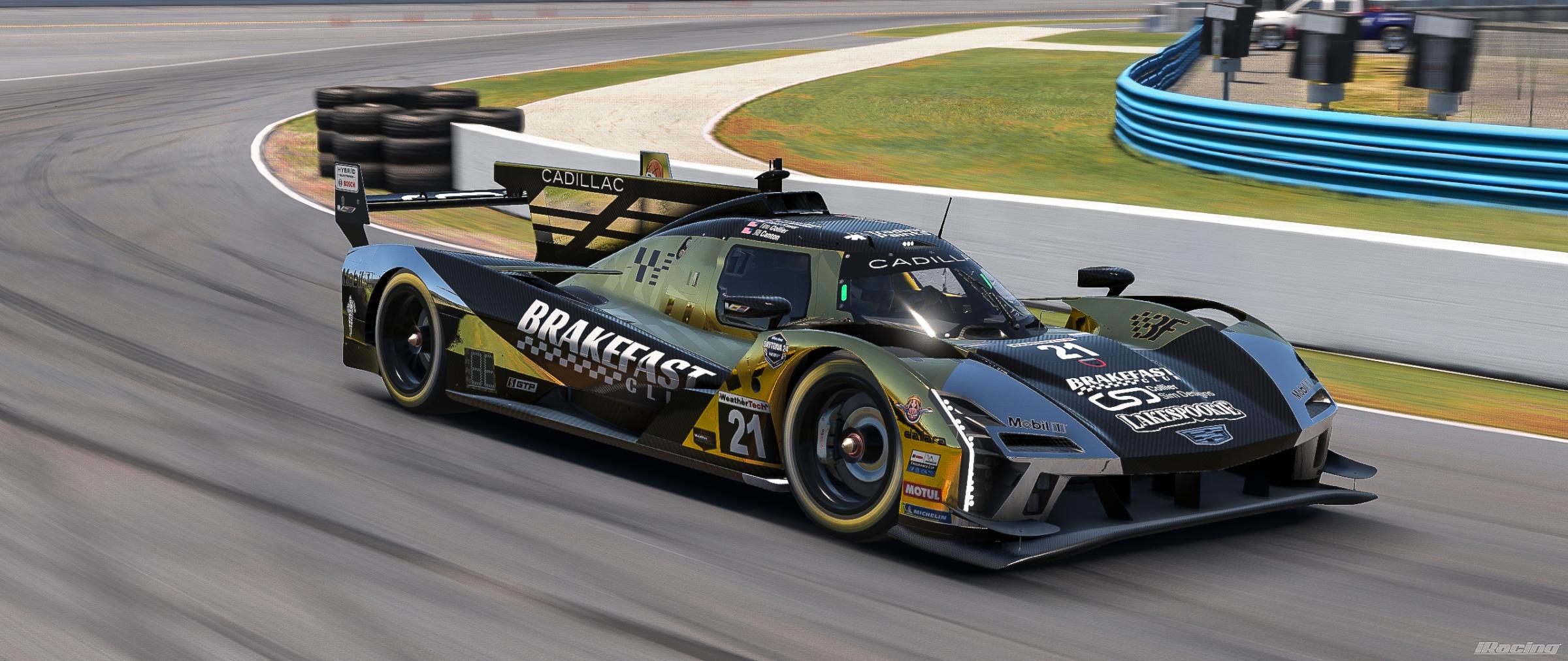 Preview of Cadillac V-Series.R GTP - Brakefast Club Daytona 2026 by Timothy Collier