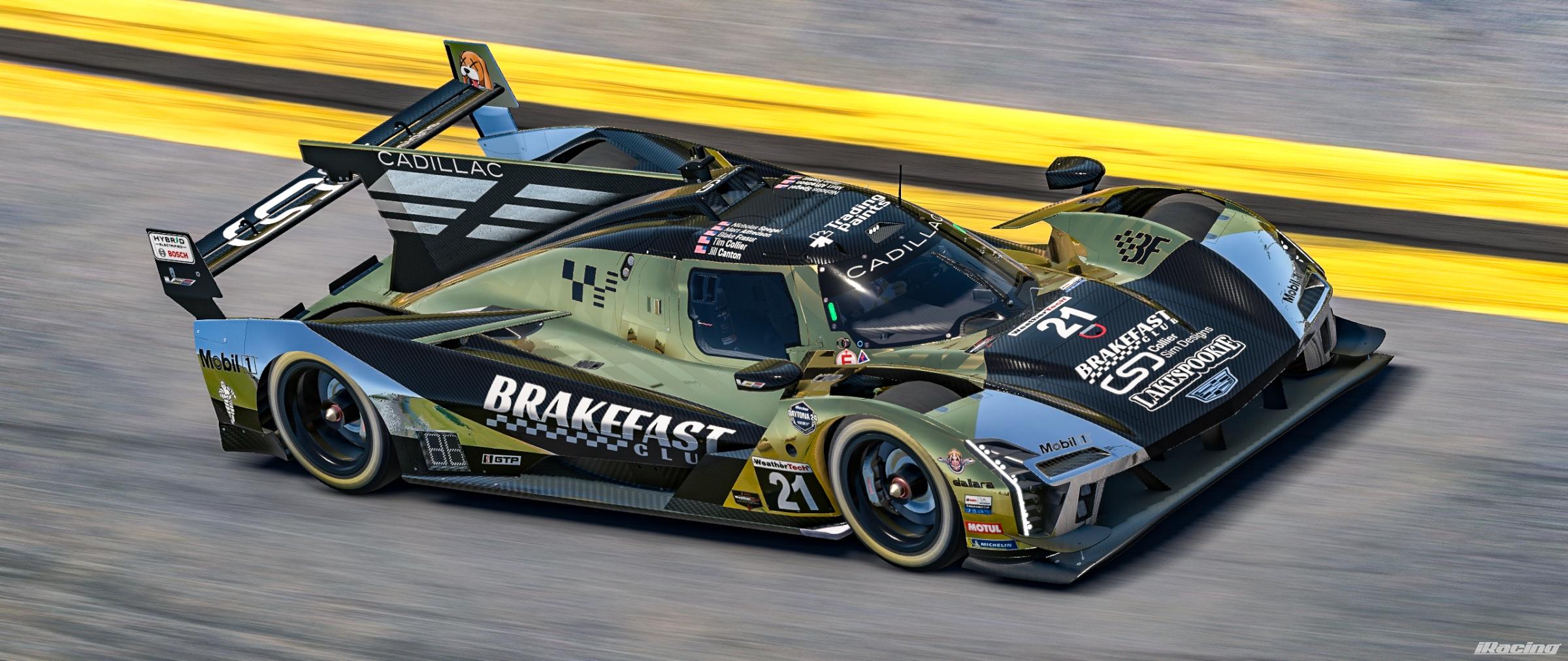 Preview of Cadillac V-Series.R GTP - Brakefast Club Daytona 2026 by Timothy Collier