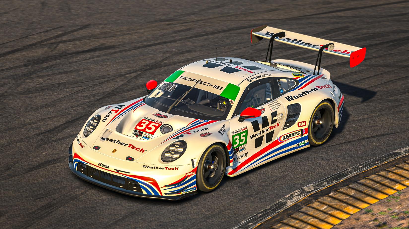 Preview of WeatherTech Manitowoc Motors Porsche GT3 by Diego Roldan
