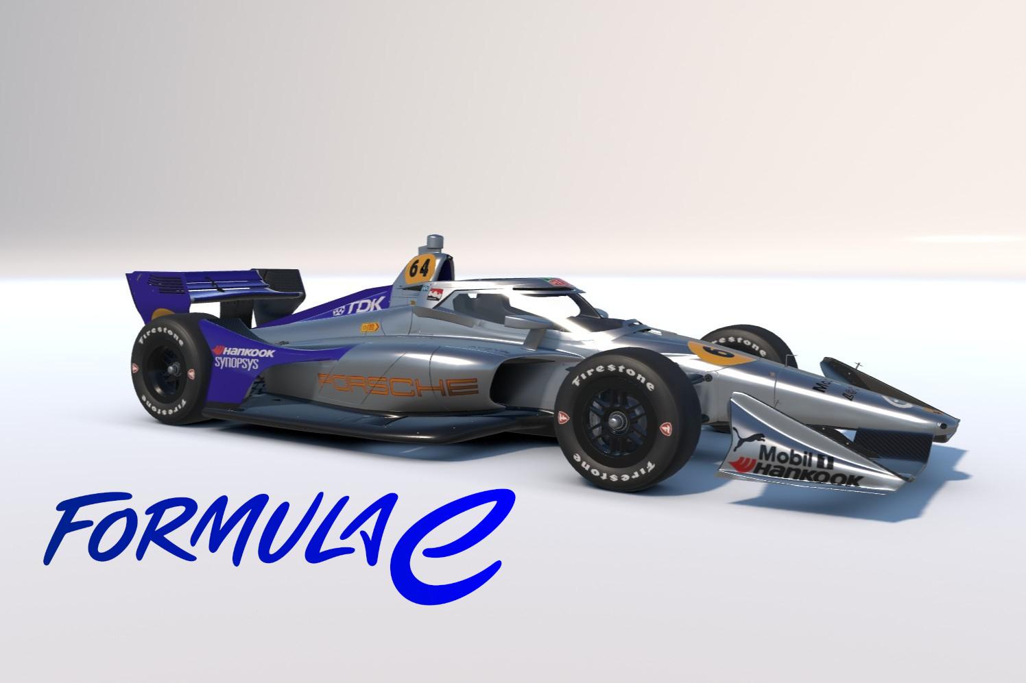Preview of Porsche Mexico City ePrix Livery - Formula E, Season 12 by Jack T.