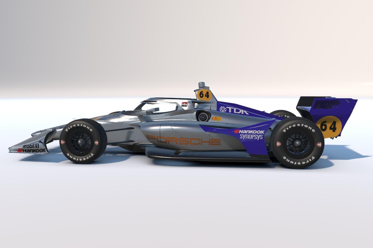 Preview of Porsche Mexico City ePrix Livery - Formula E, Season 12 by Jack T.