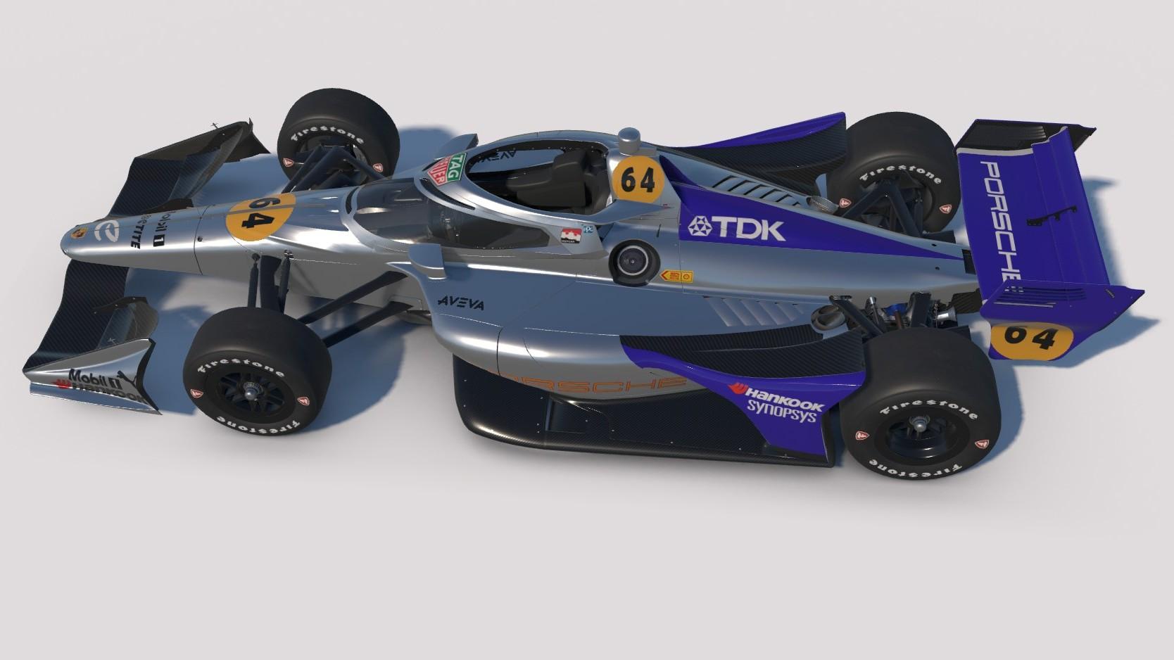 Preview of Porsche Mexico City ePrix Livery - Formula E, Season 12 by Jack T.