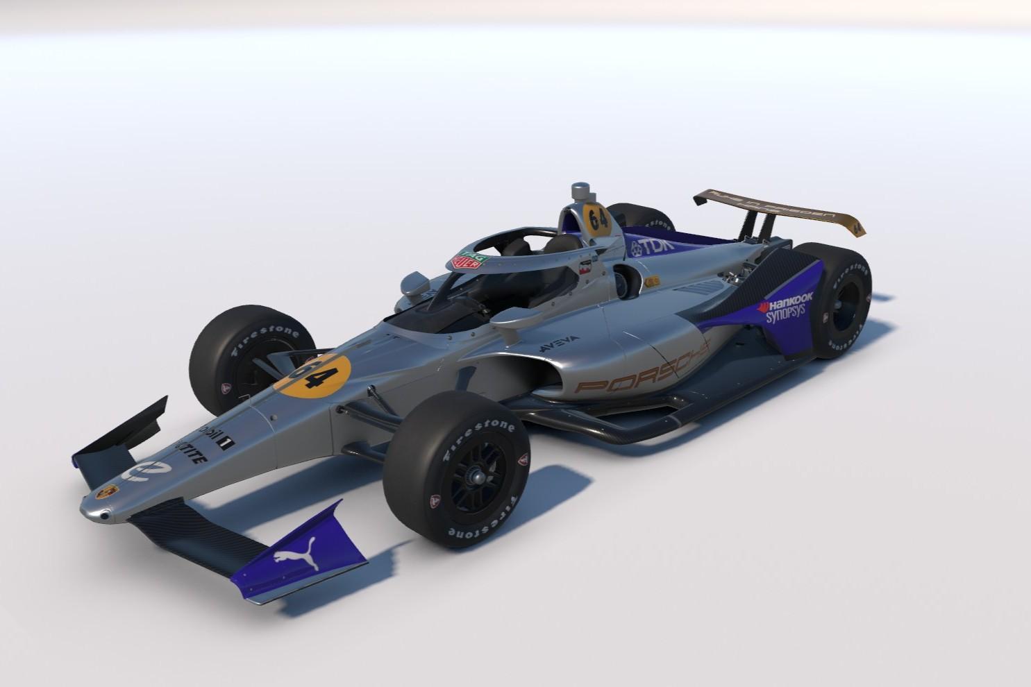 Preview of Porsche Mexico City ePrix Livery - Formula E, Season 12 by Jack T.