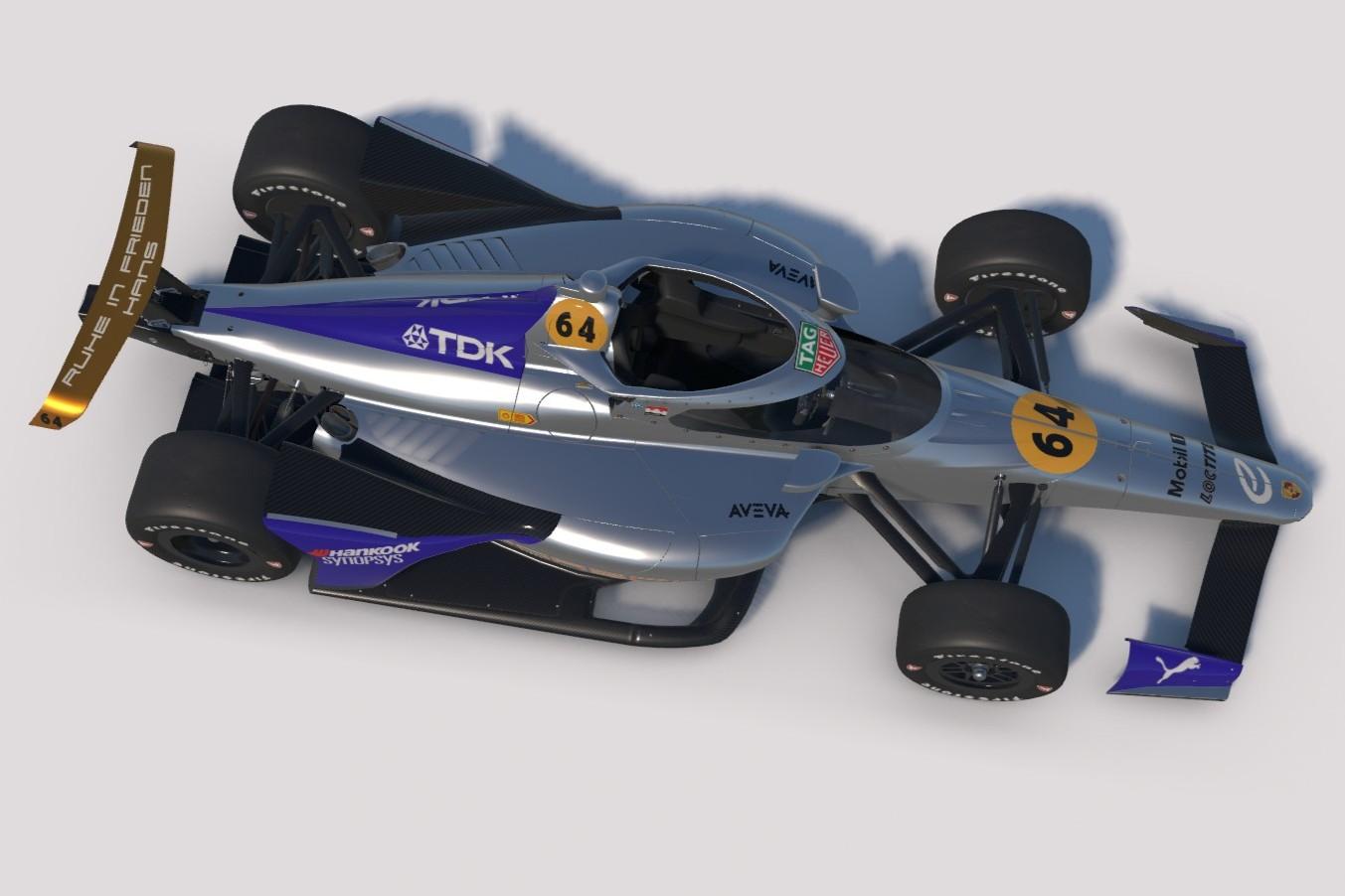 Preview of Porsche Mexico City ePrix Livery - Formula E, Season 12 by Jack T.