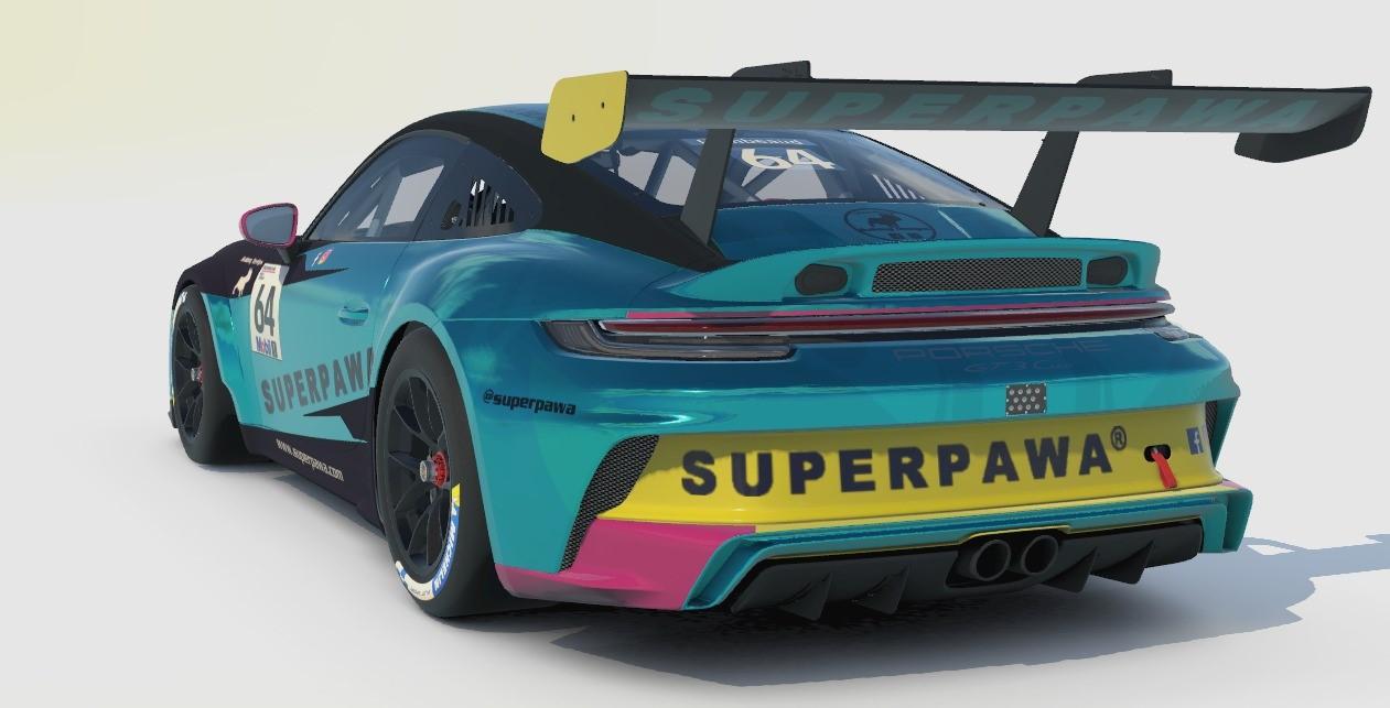 Preview of Porsche 992 cup Superpawa by Maciej Krolikowski