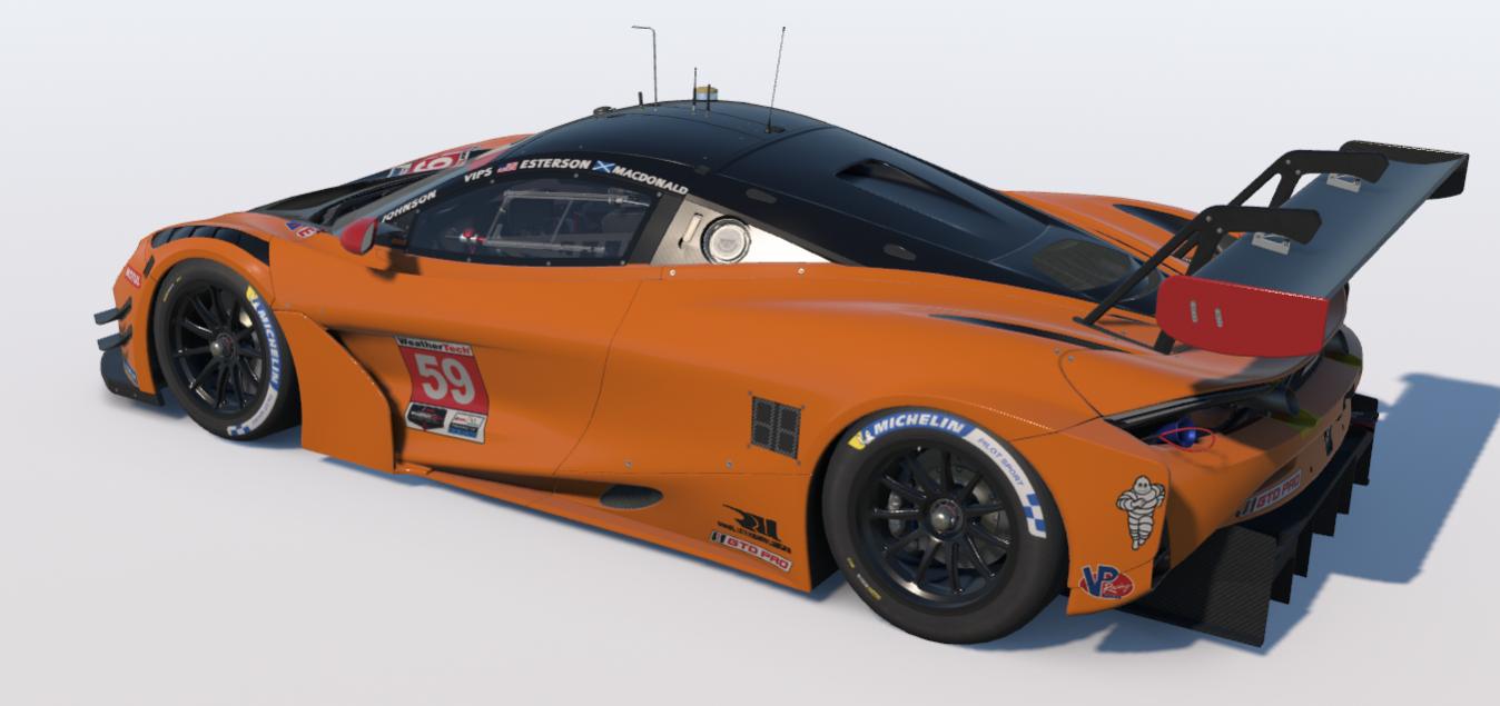 Preview of RLL Racing Mclaren 720S GT3 by Max Schweid
