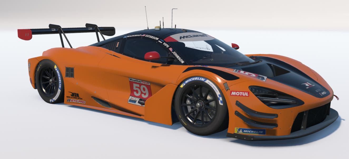 Preview of RLL Racing Mclaren 720S GT3 by Max Schweid