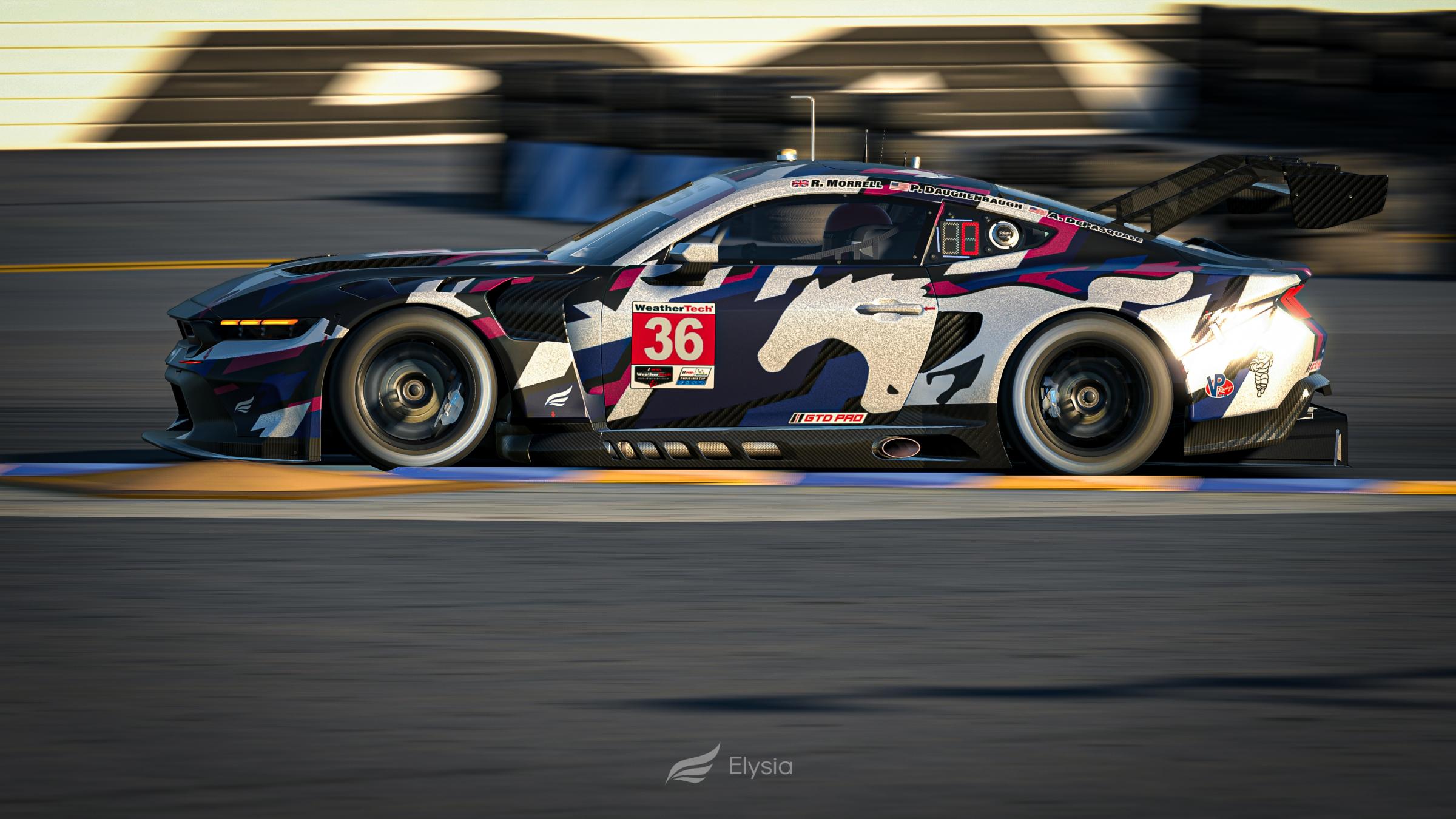 Preview of Artemis Daytona 24 2026 Mustang GT3 by Mark D Reed