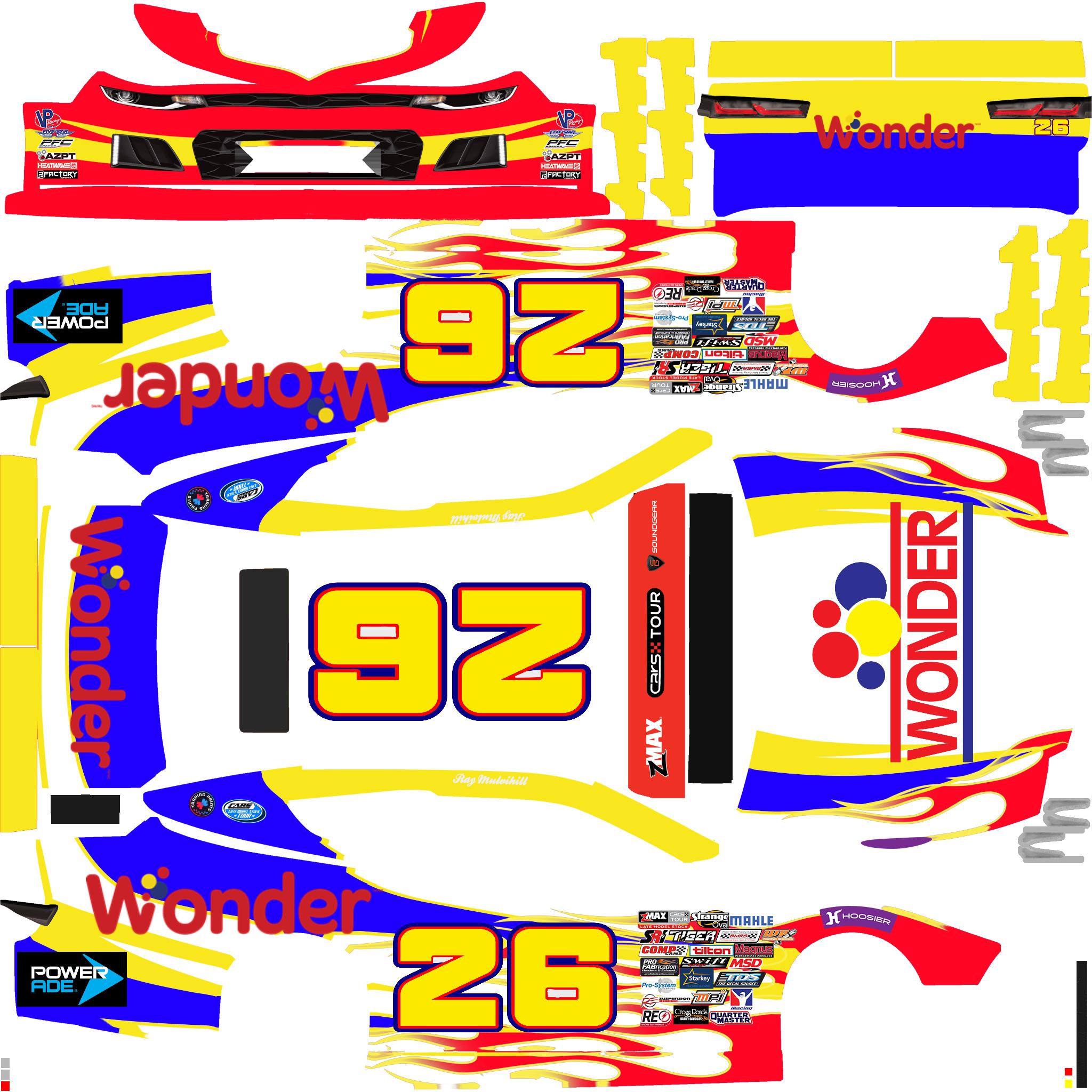 Preview of RICKY BOBBY by Ray M.