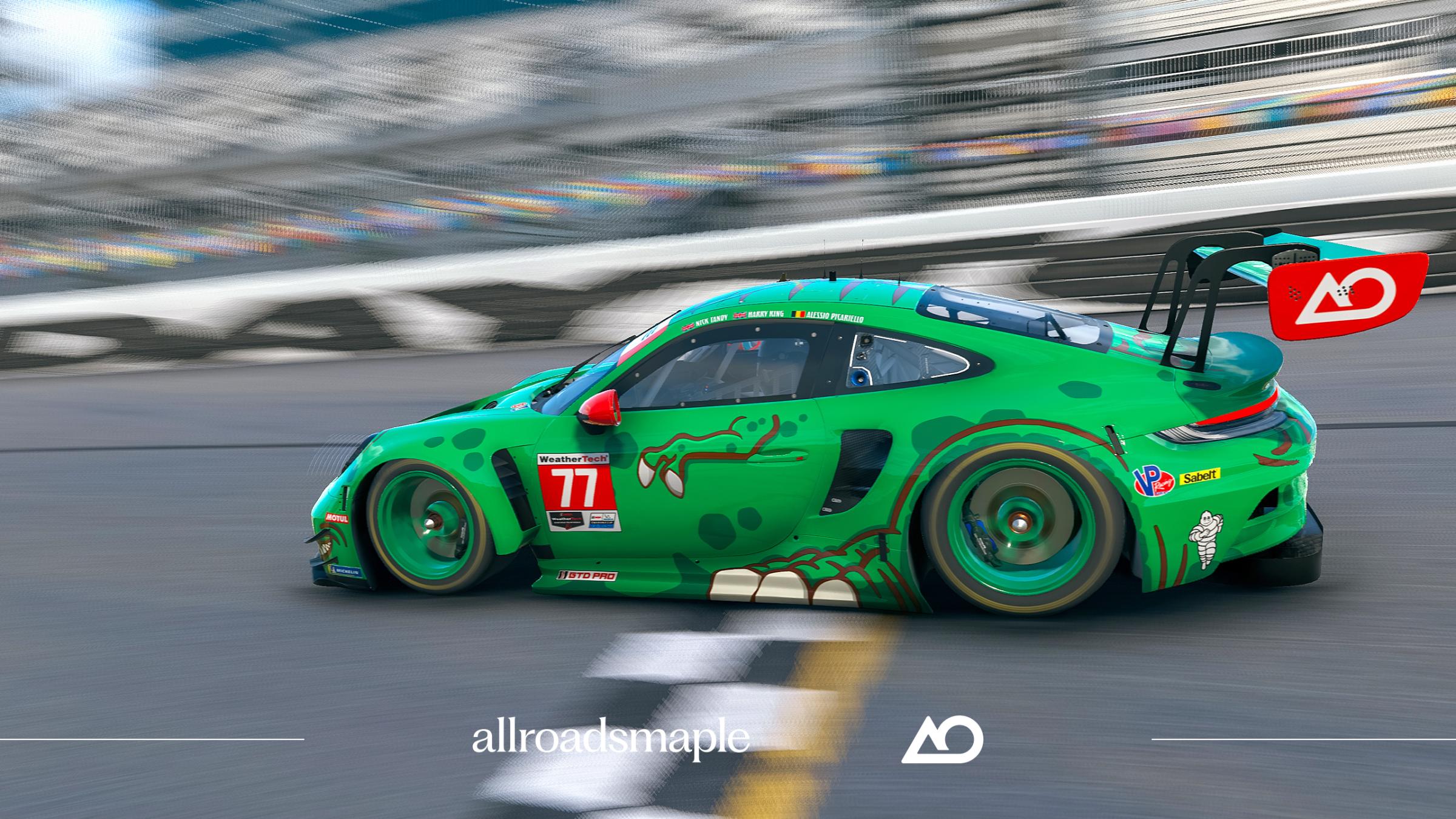Preview of Official 2026 AO Racing IMSA GTD Pro #77 Rexy GT3 Rawr by Patryk A.