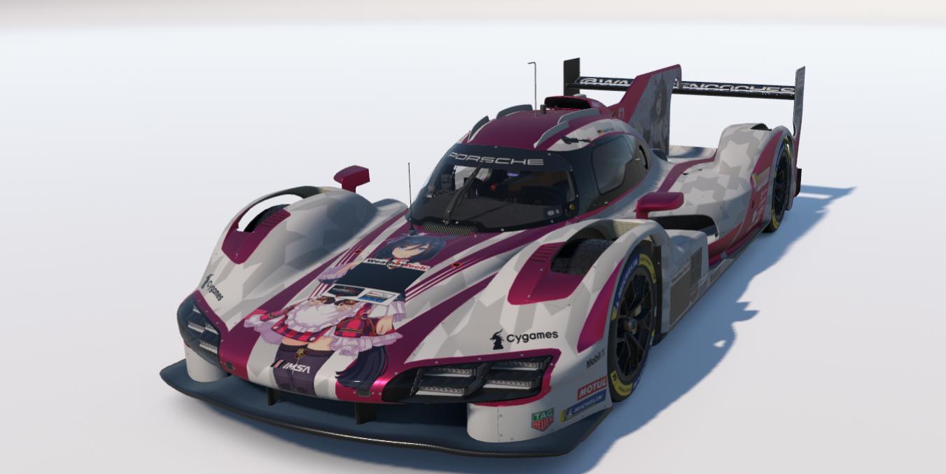 Preview of Eishin Flash - IMSA - Umamusume (White Edition) - Itasha by Leonel Mu&ntilde;iz Mu&ntilde;oz