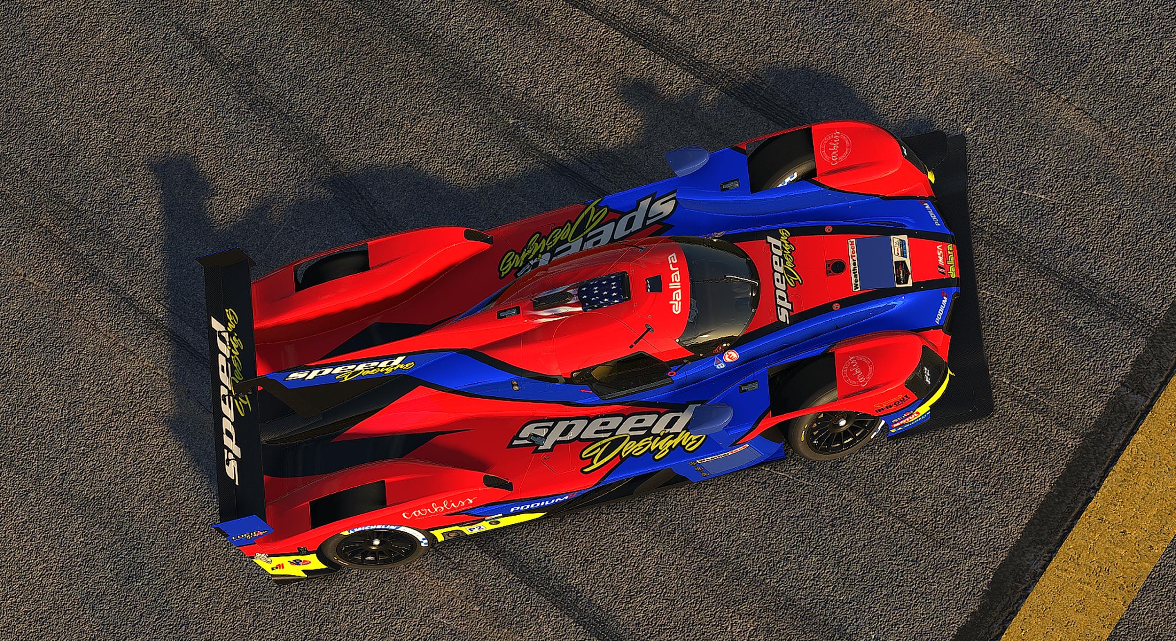 Preview of Speed Designs Dallara P217 by Jacob Freeman