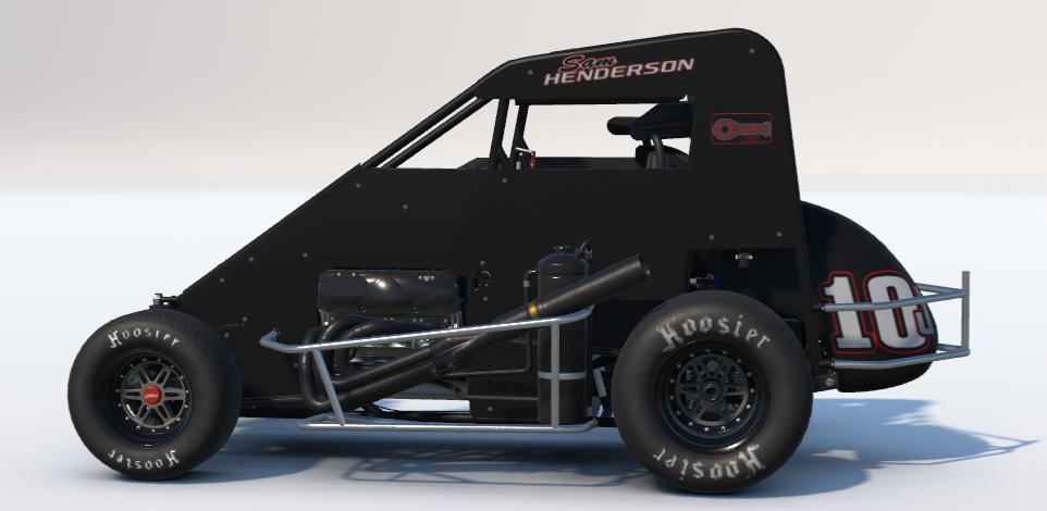 Preview of Sam Henderson 2026 Hunt Brothers Racing Midget by Scott D Thomason