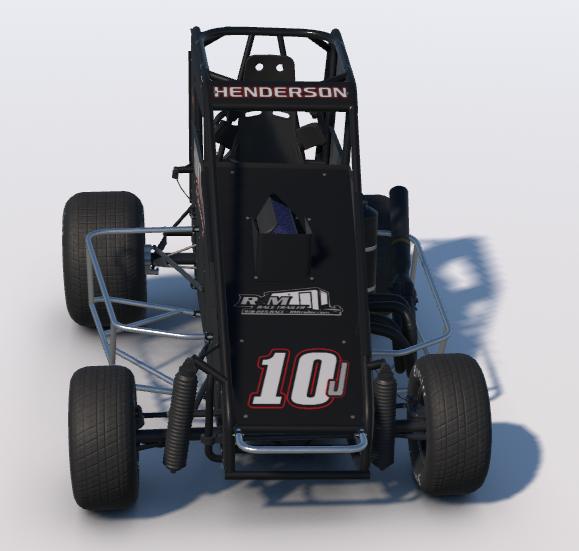 Preview of Sam Henderson 2026 Hunt Brothers Racing Midget by Scott D Thomason