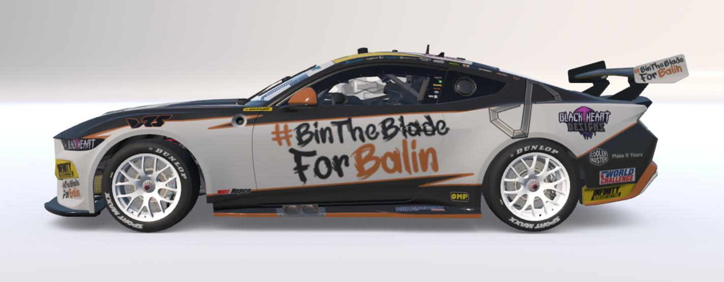 Preview of Infinity Motorsport Bin the Blade for Balin Gen 3 Mustang by Hamish Munro