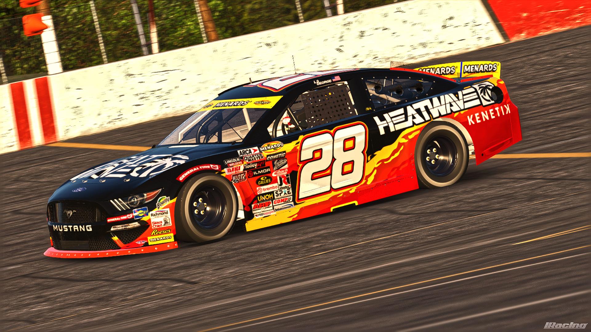 Preview of #28 Heatwave Visual ARCA Car by Daniel Selway Jr