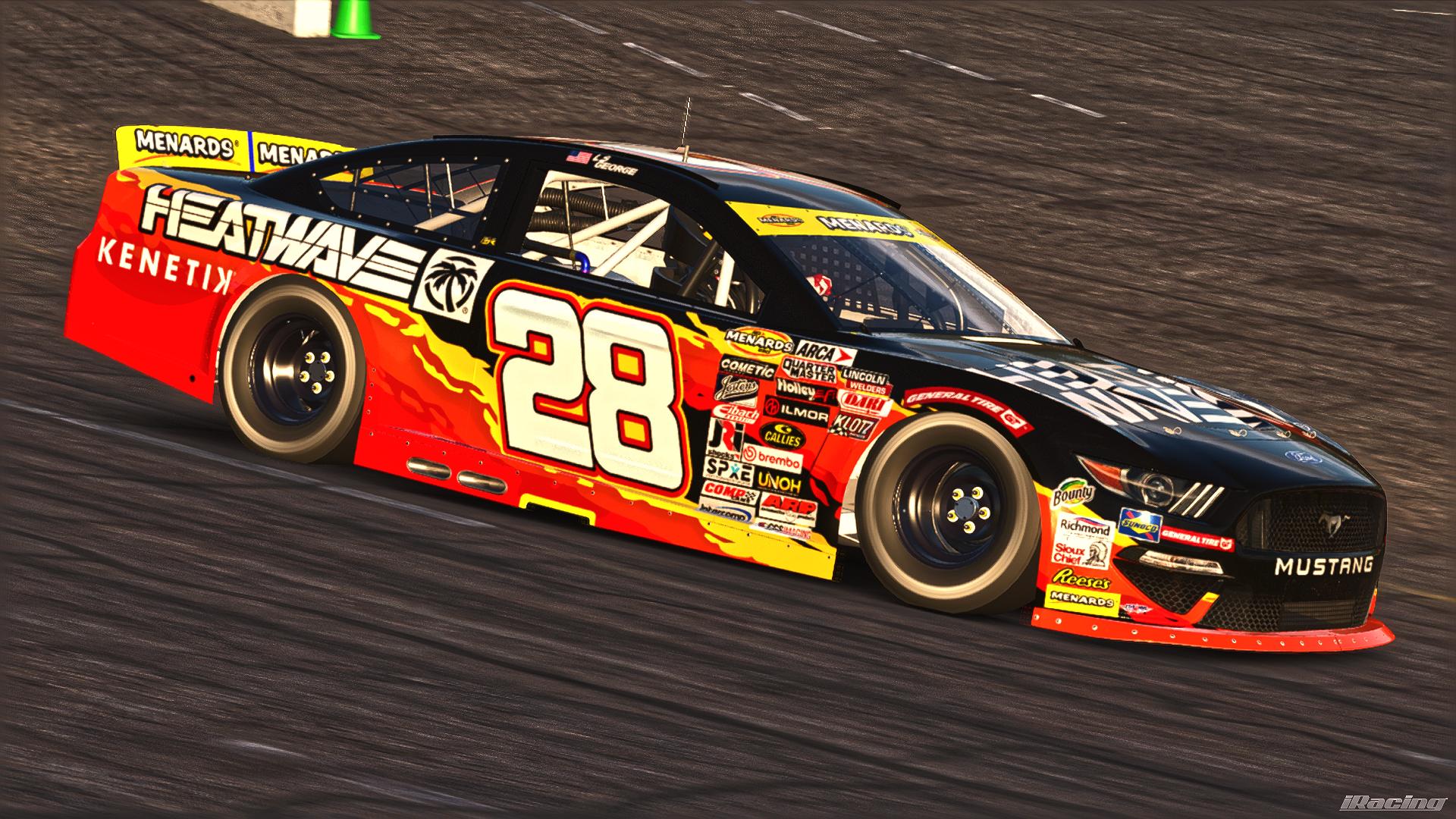 Preview of (NO #) Heatwave Visual ARCA Car by Daniel Selway Jr