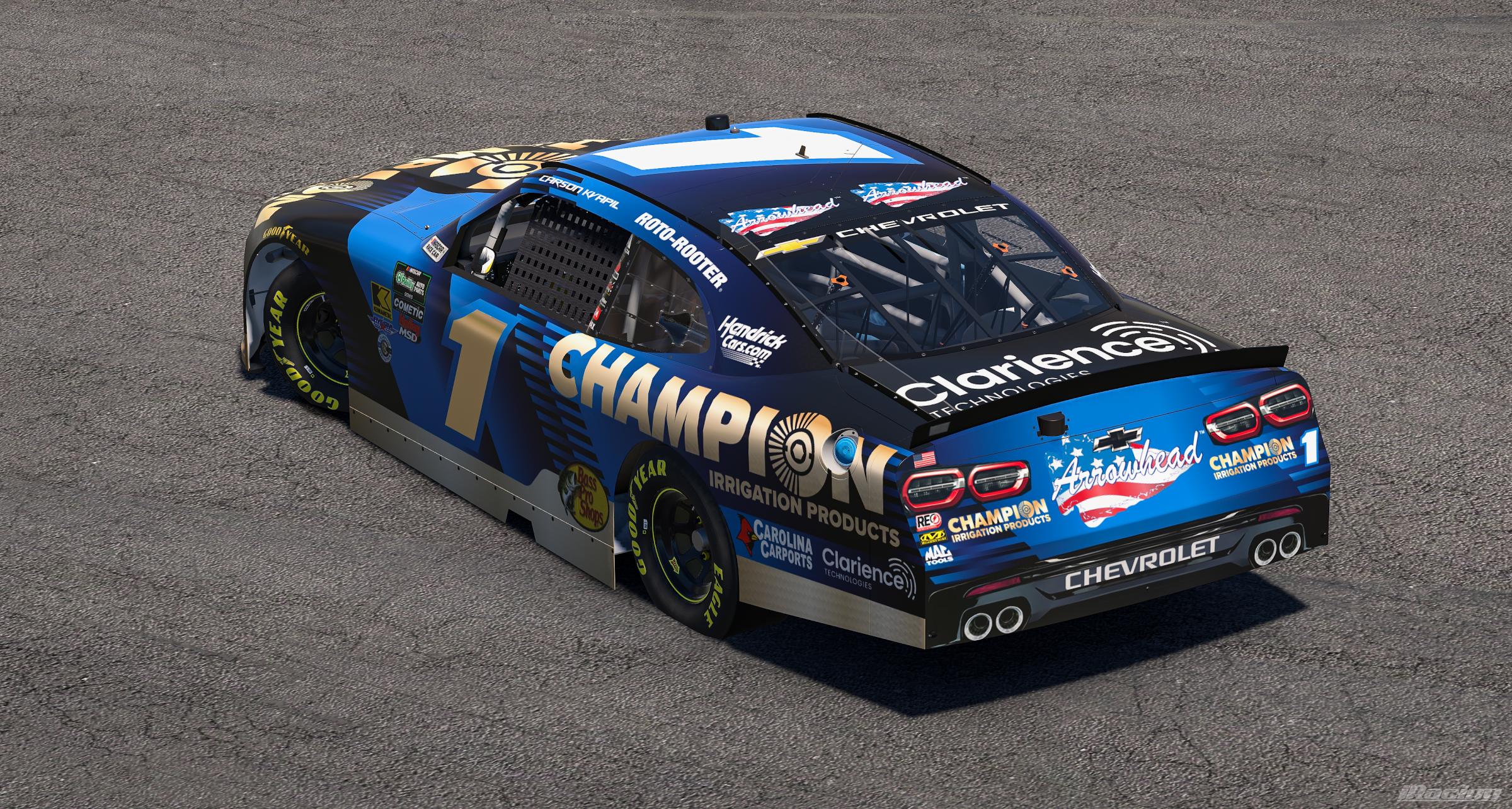 Preview of 2026 Carson Kvapil Champion Irrigation Chevrolet (No #s) by Ryan A Williams