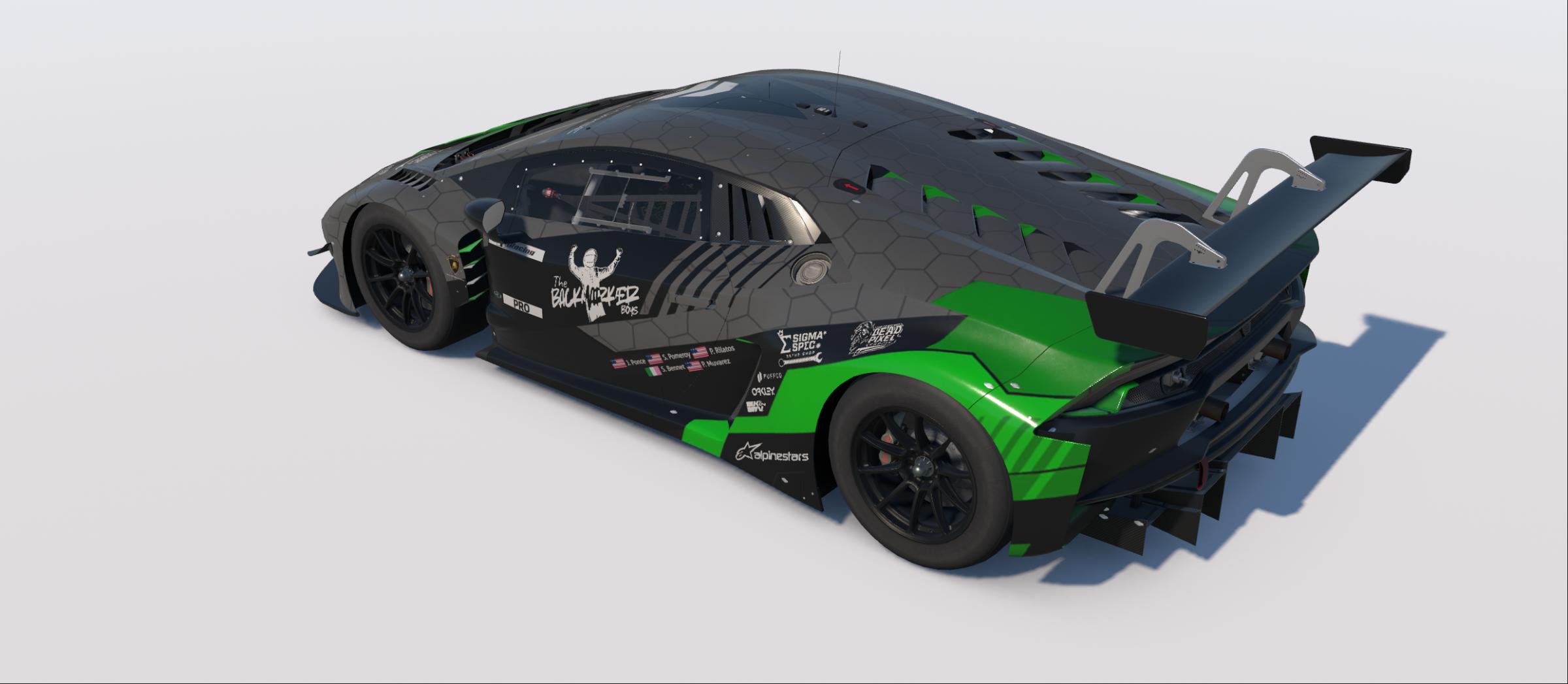 Preview of The Backmarker Boys Lambo GT3 by Bryan D Morris