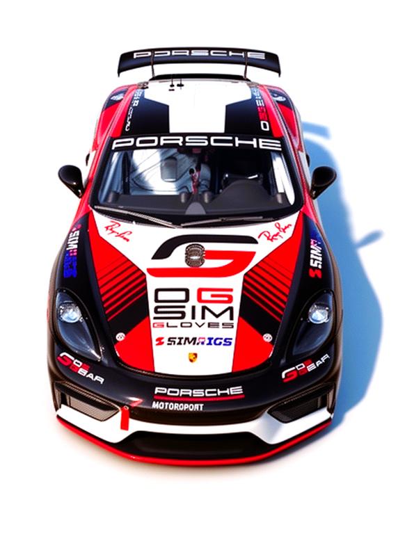 Preview of OG Gear eSports Porsche 718 Cayman GT4 Clubsport MR by Paul Thompson5