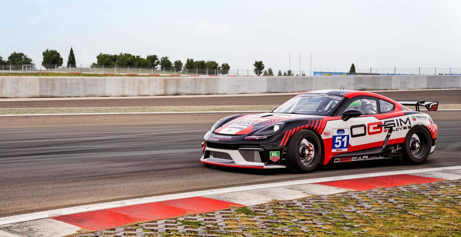 Preview of OG Gear eSports Porsche 718 Cayman GT4 Clubsport MR by Paul Thompson5