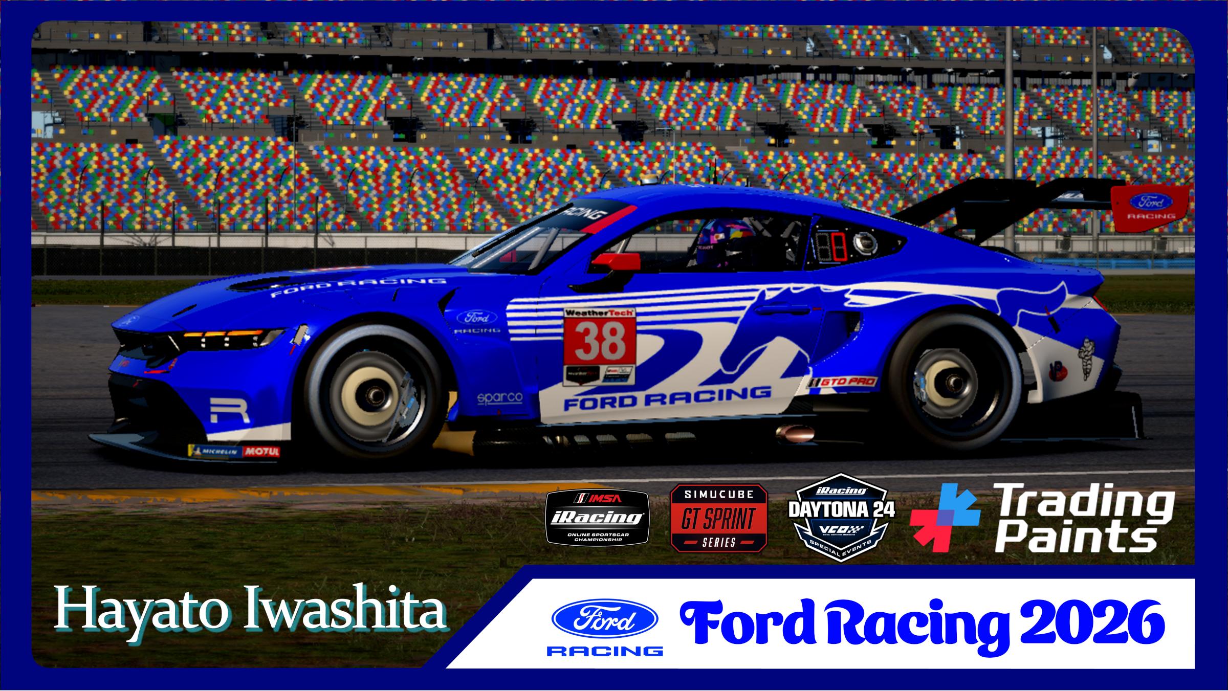 Preview of 2026 Ford Racing Mustang GT3 by Hayato Iwashita