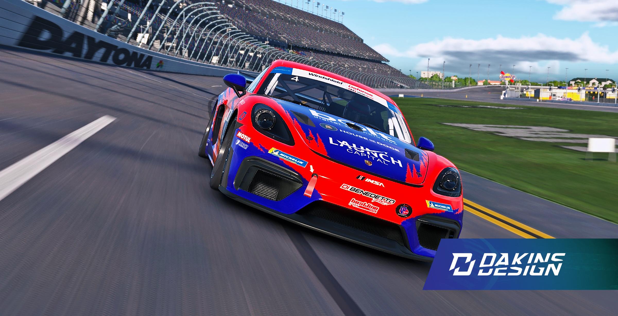 Preview of OFFICIAL 2026 Di Benedetto Racing IMSA VP Challenge GSX Porsche 718 Cayman GT4 Clubsport by Jason Dakins