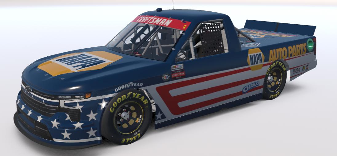 Preview of Michael Waltrip / Napa / Stars and Stripes / DEI / No# by Kensley Smith