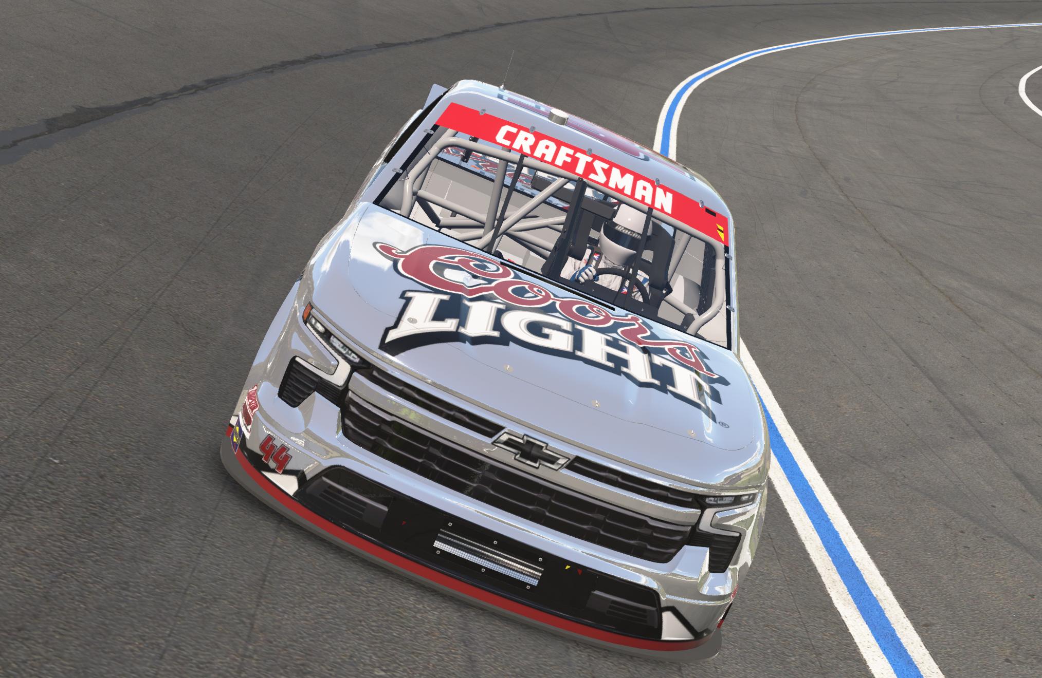 Preview of Sterling Marlin Coors Light Silverado Truck by Brian J Oshenska