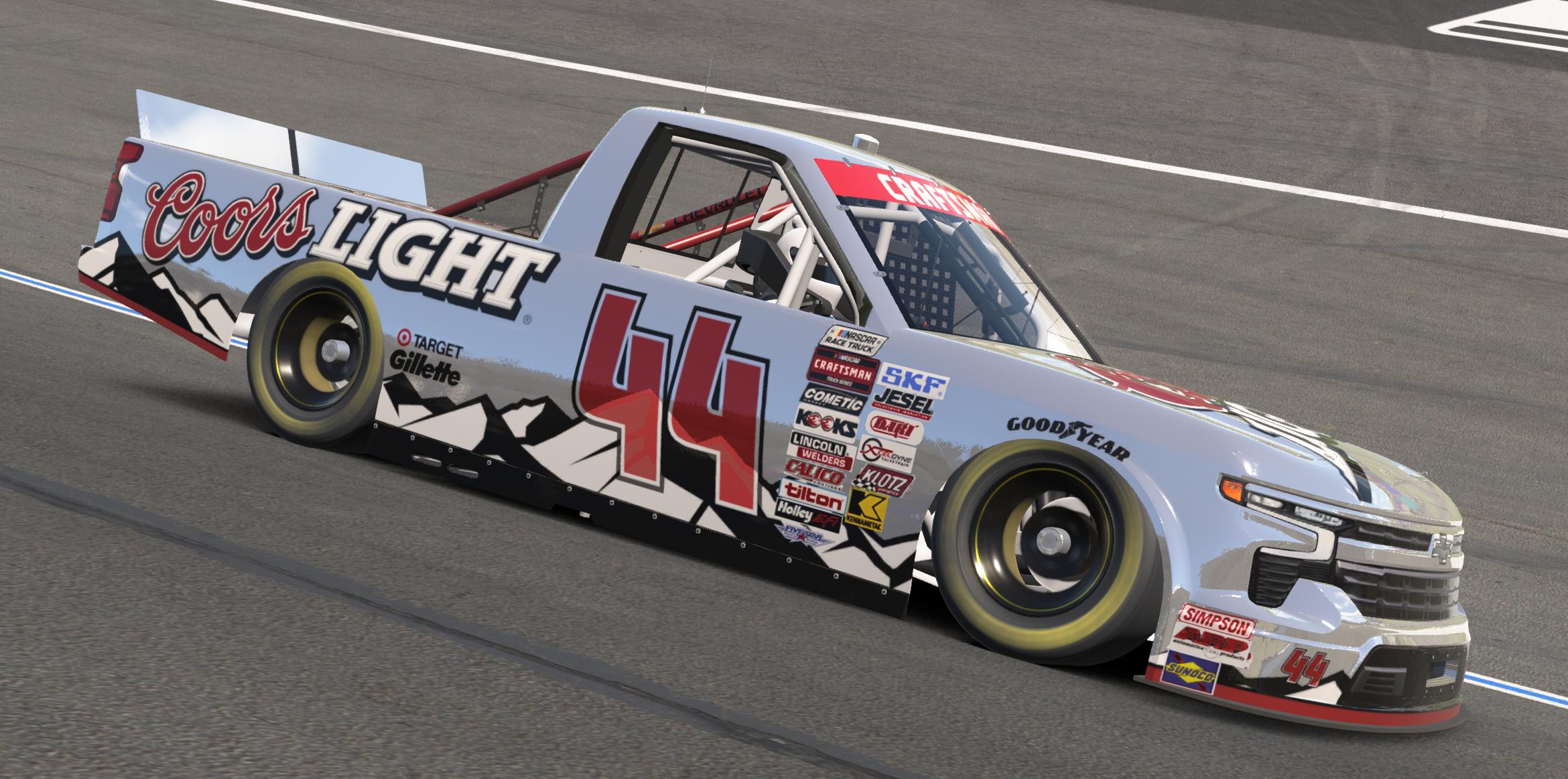 Preview of Sterling Marlin Coors Light Silverado Truck by Brian J Oshenska