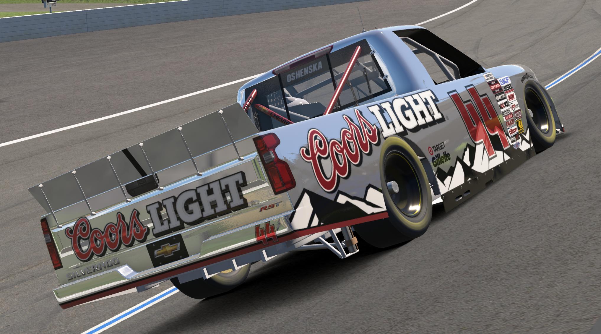 Preview of Sterling Marlin Coors Light Silverado Truck by Brian J Oshenska