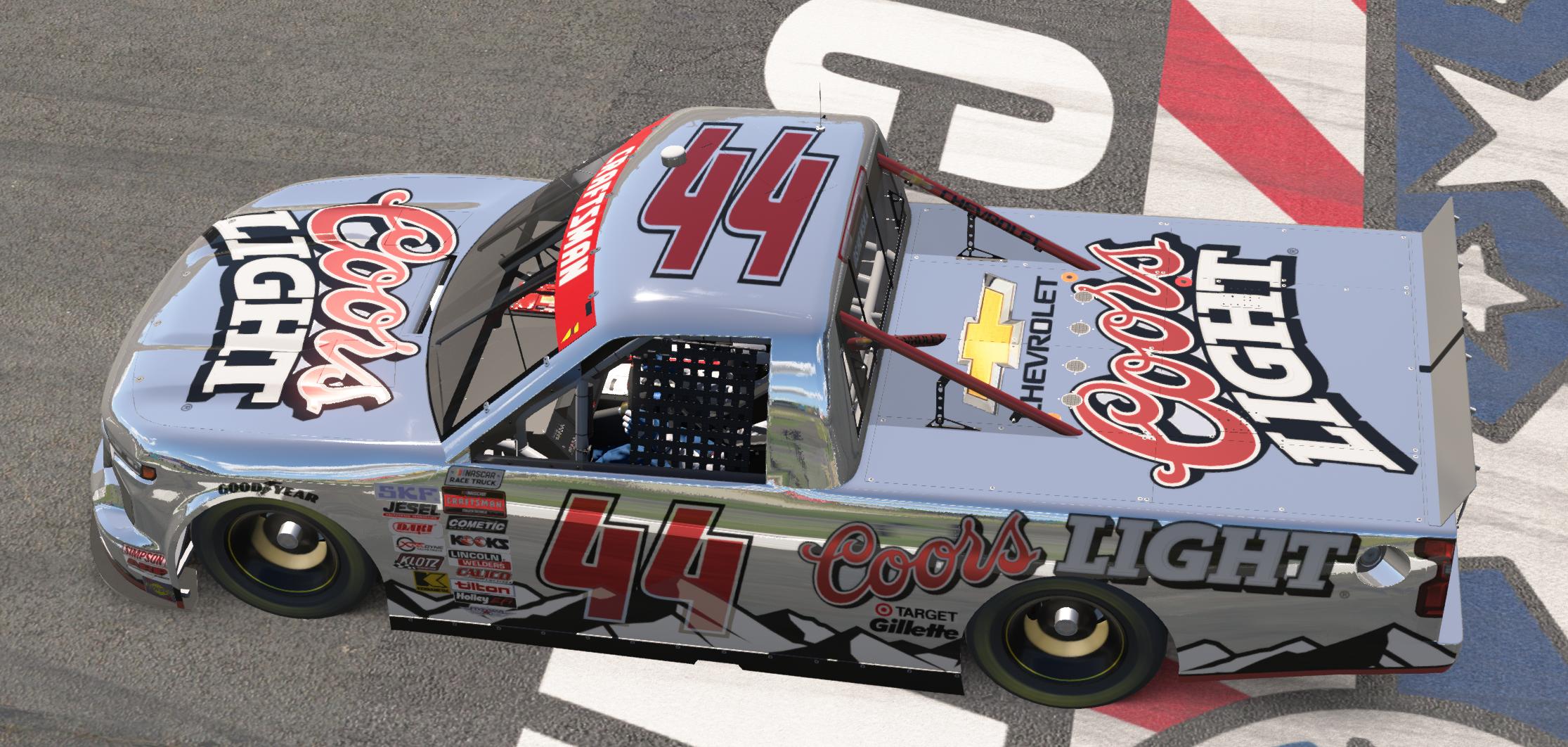 Preview of Sterling Marlin Coors Light Silverado Truck by Brian J Oshenska